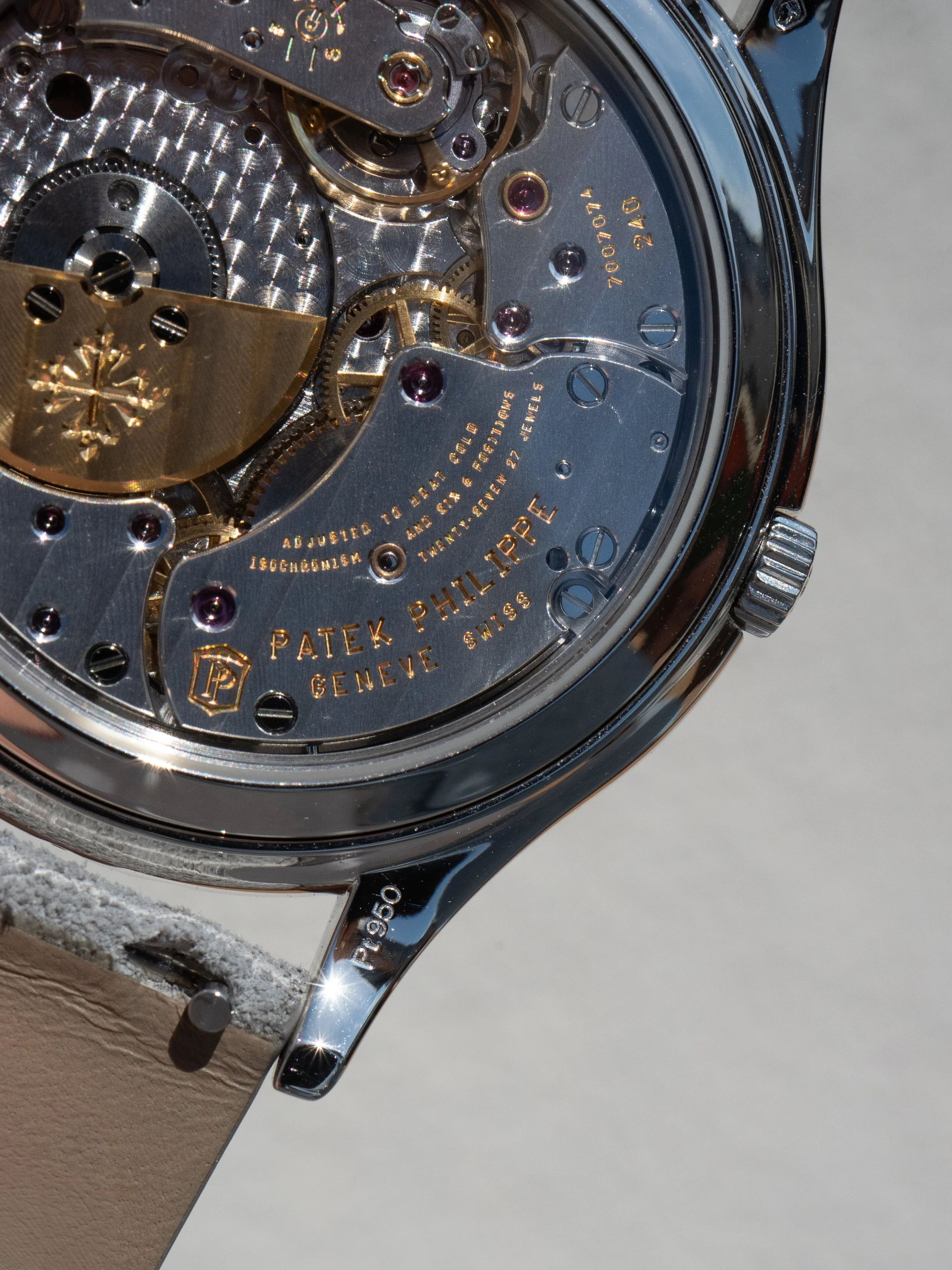 2018 Patek Philippe Perpetual Calendar 5140P Platinum Ft. Rare Grey Dial 18.JPG