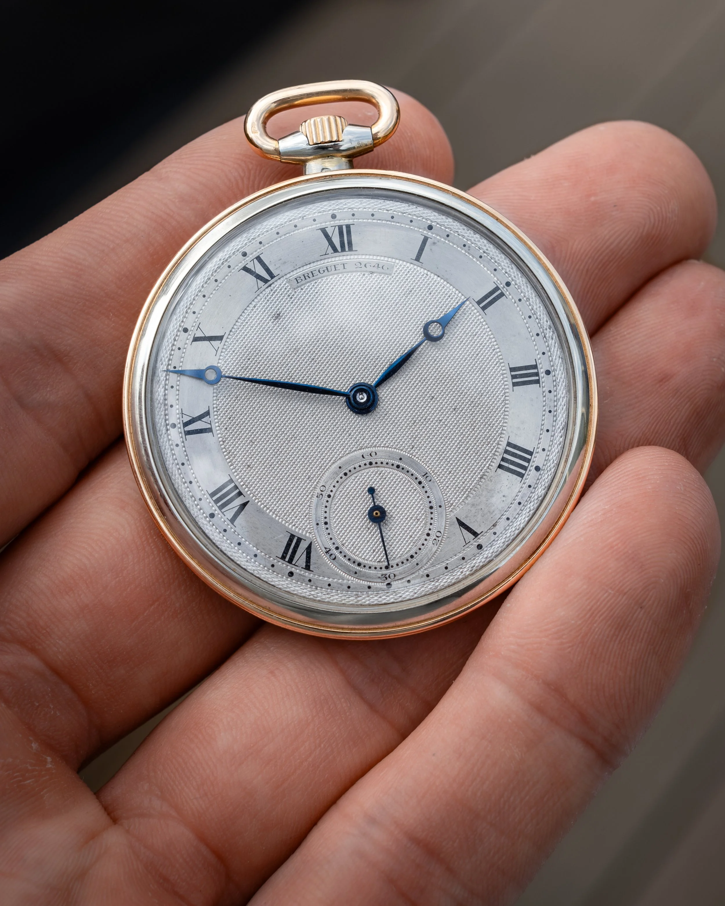 1937 Breguet No. 2646 Pink and White Gold With Extract