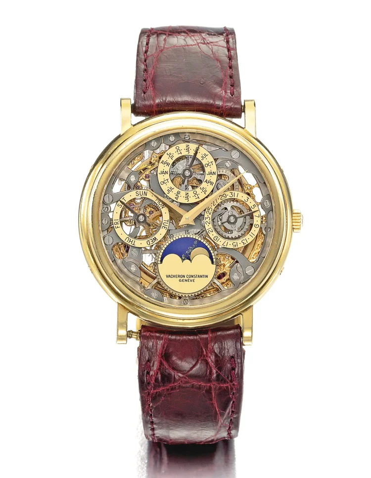 Vacheron Constantin Perpetual Calendar 43032, skeleton, low logo, Watch Brothers London