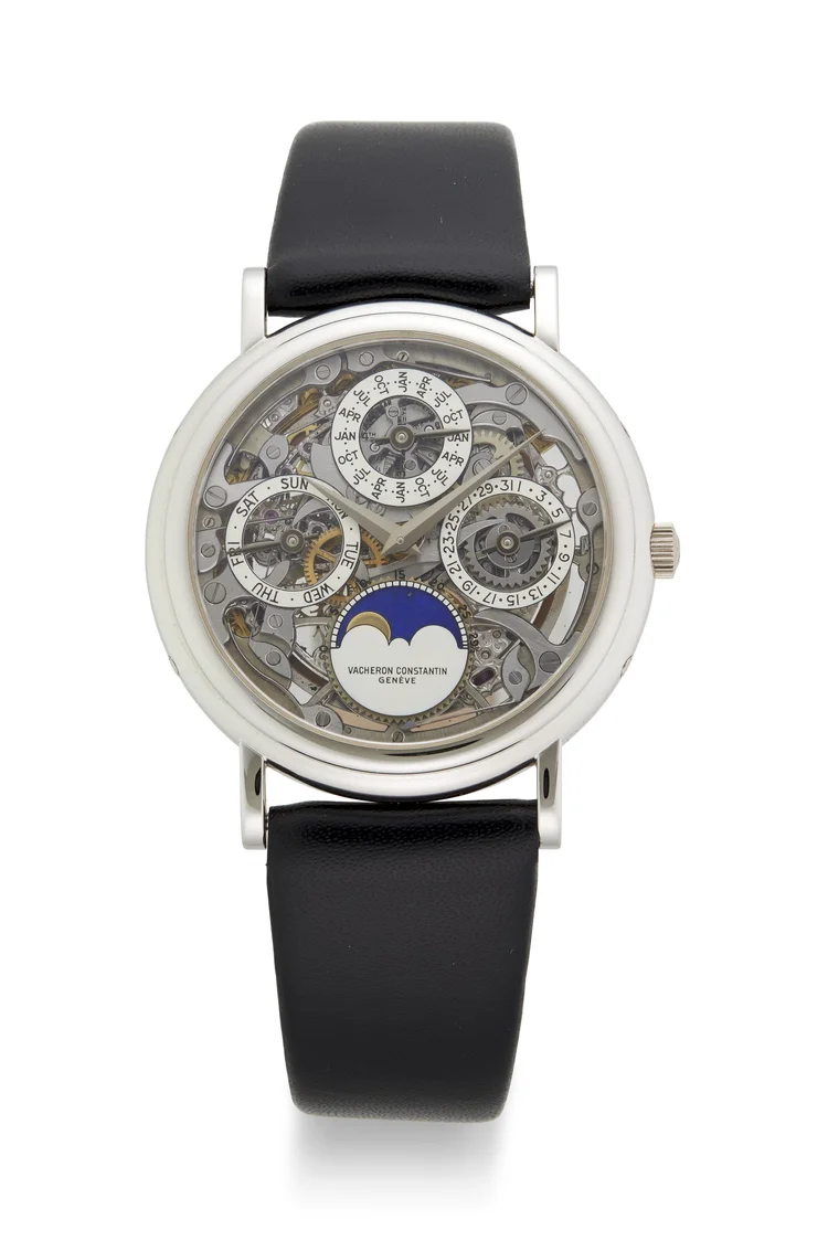 Vacheron Constantin Perpetual Calendar 43032, skeleton, platinum, Watch Brothers London
