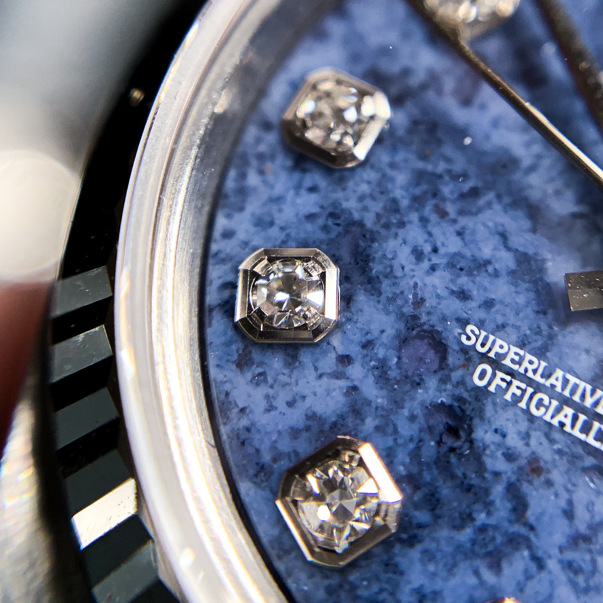 2005 Rolex Datejust 'Sodalite' Stone Dial 79174 Full Set