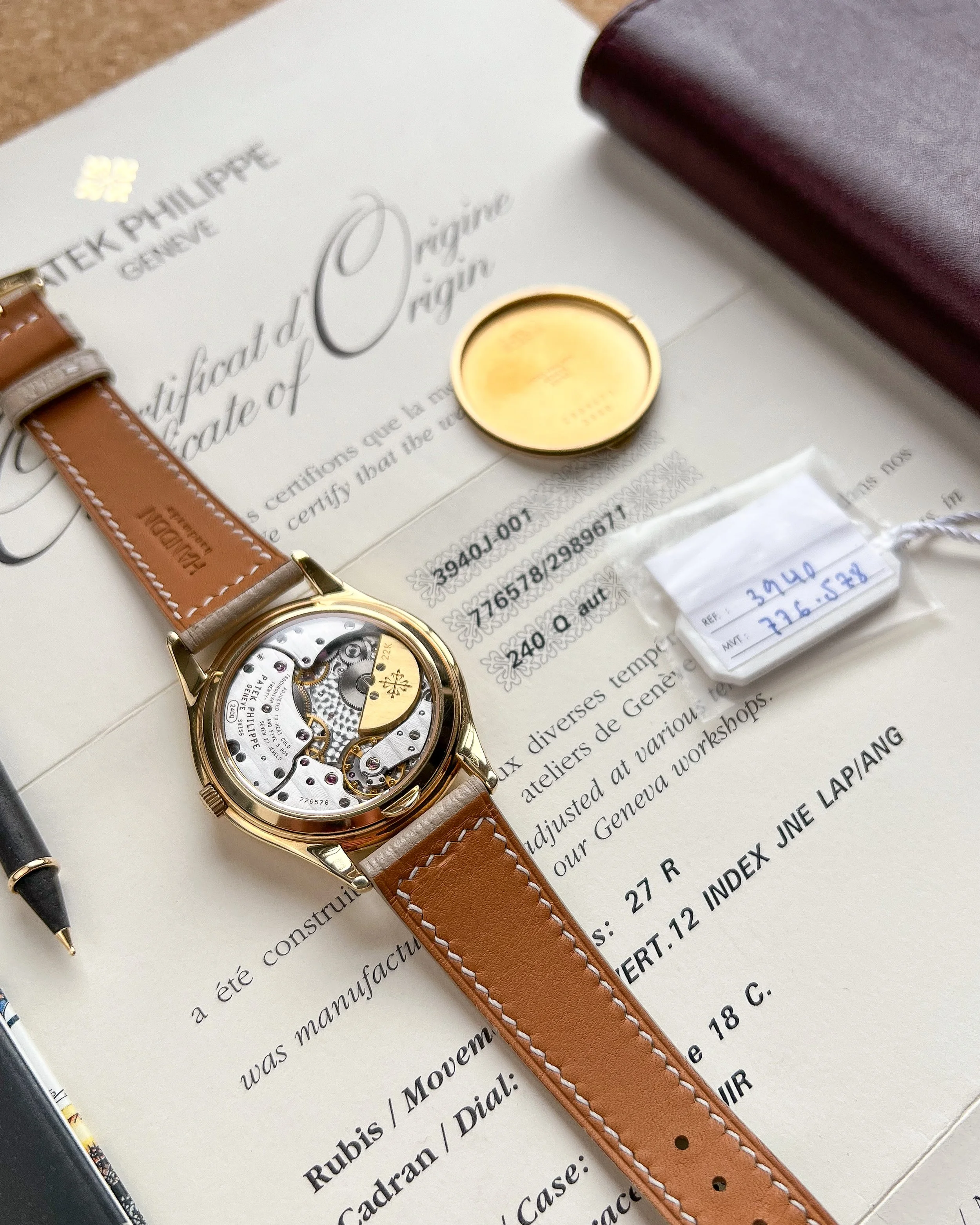 1998 Patek Philippe Perpetual Calendar 3940 3rd Series Complete Collector Set  4.JPG