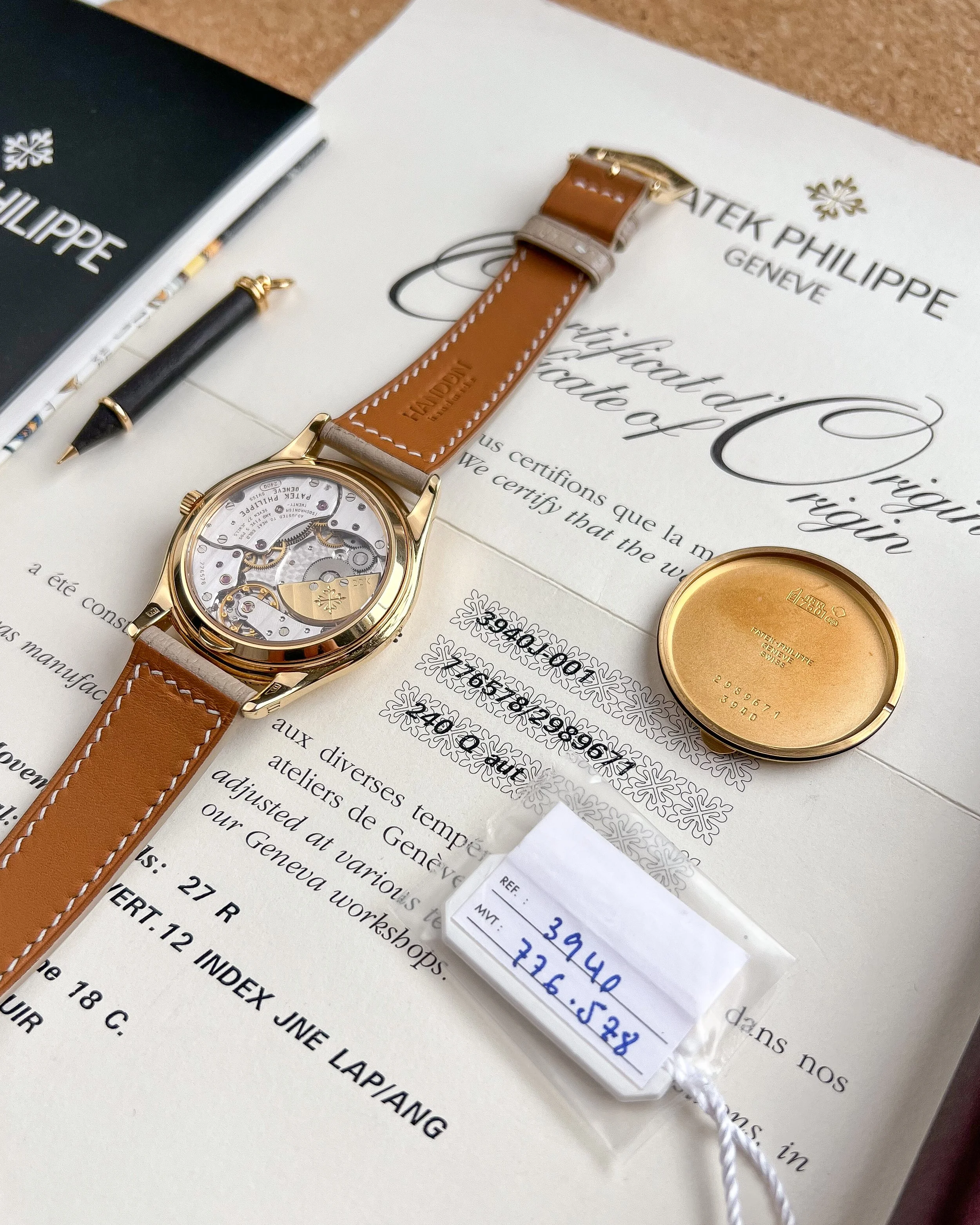 1998 Patek Philippe Perpetual Calendar 3940 3rd Series Complete Collector Set  3.JPG