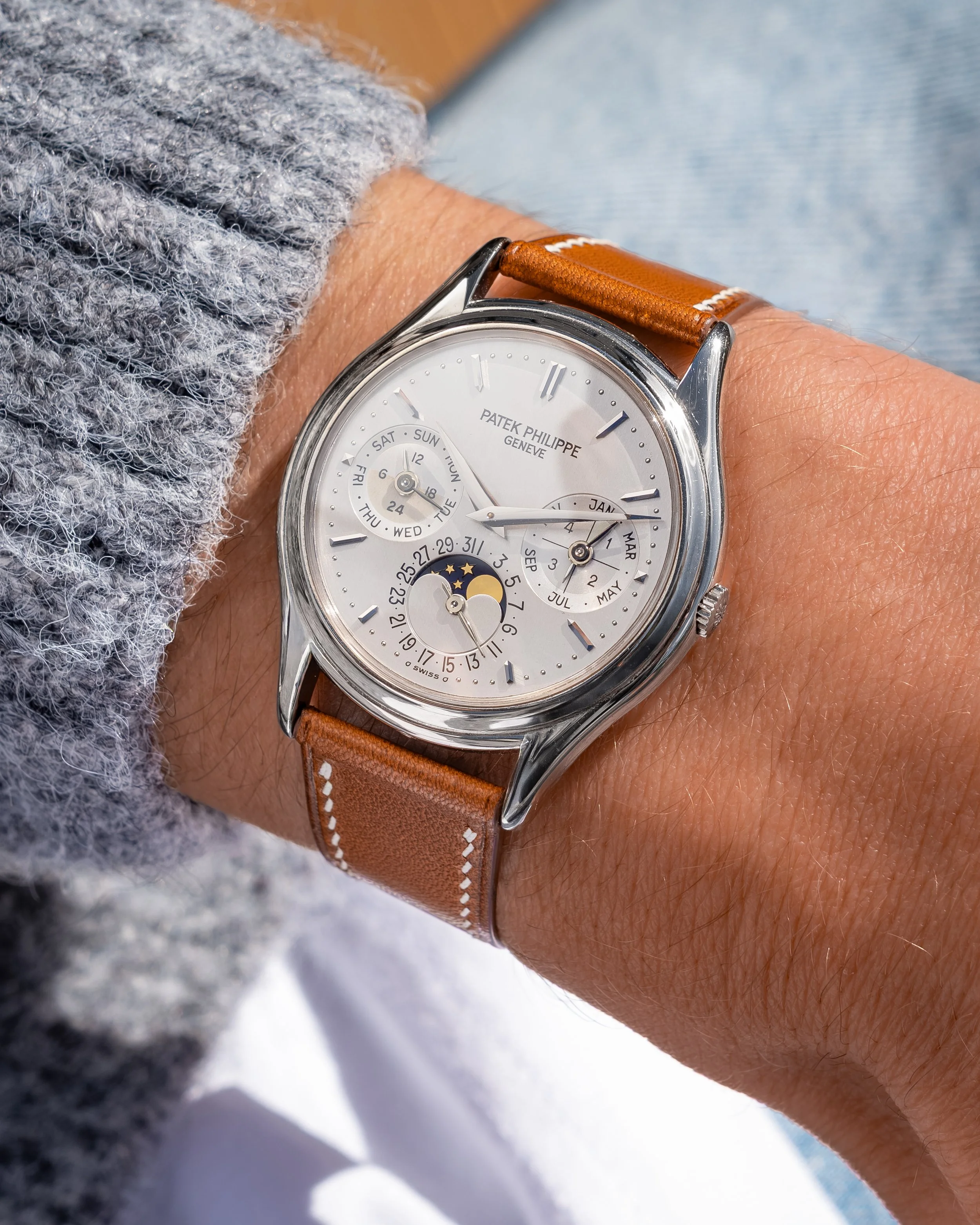 1991 Patek Philippe Perpetual Calendar 3940G White Gold Full Set 17.JPEG