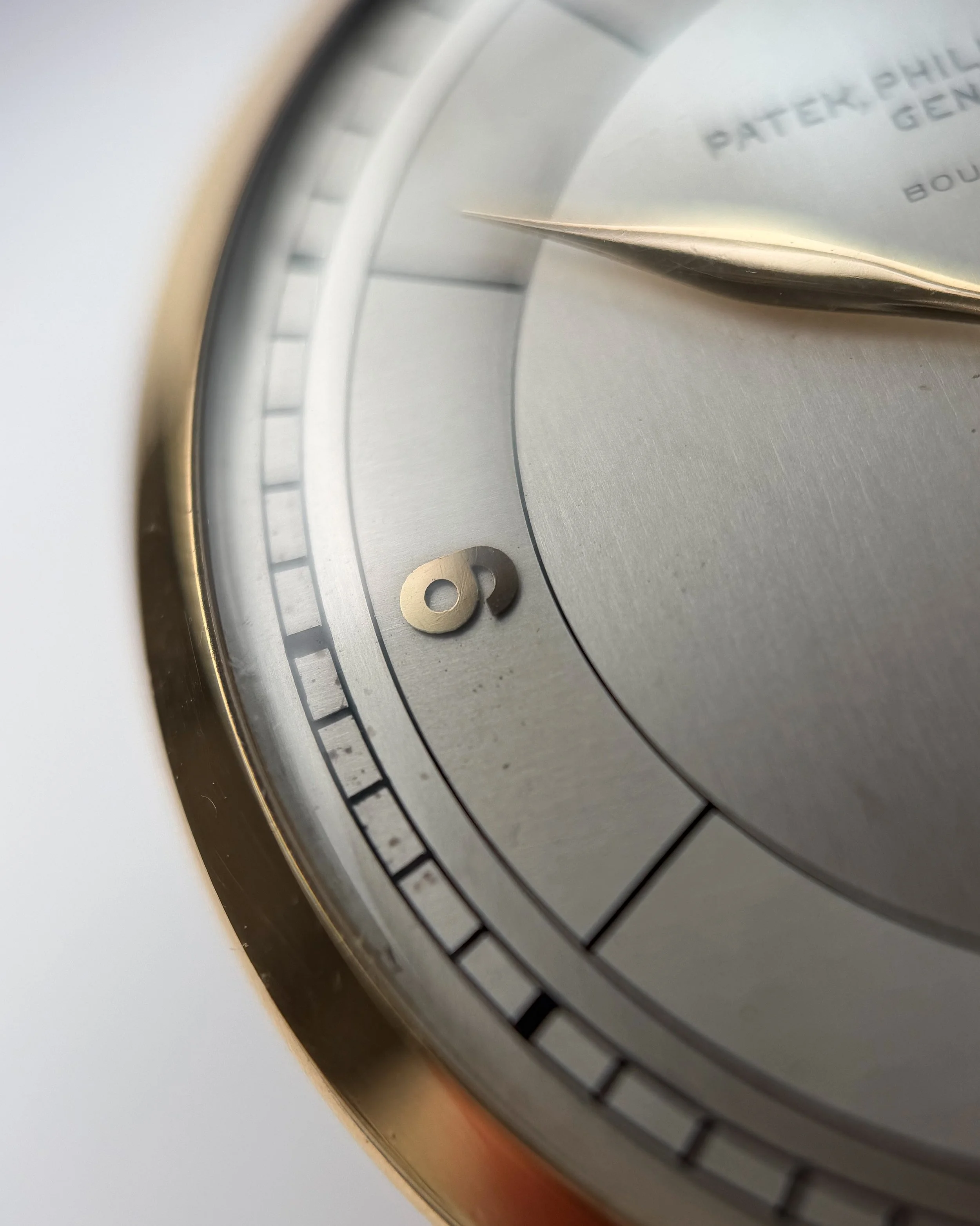 Circa 1937 Patek Philippe 663 Sector Dial Double Signed Boucheron 22.JPG