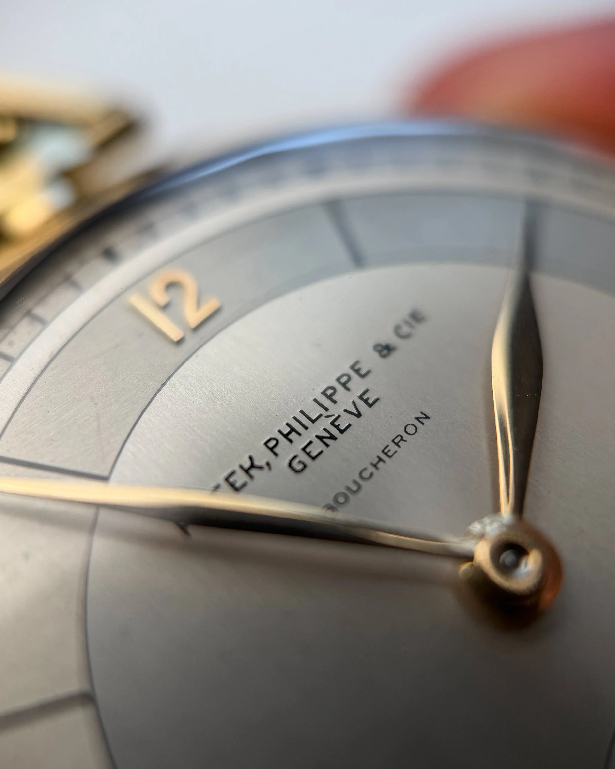 Circa 1937 Patek Philippe 663 Sector Dial Double Signed Boucheron 17.JPG