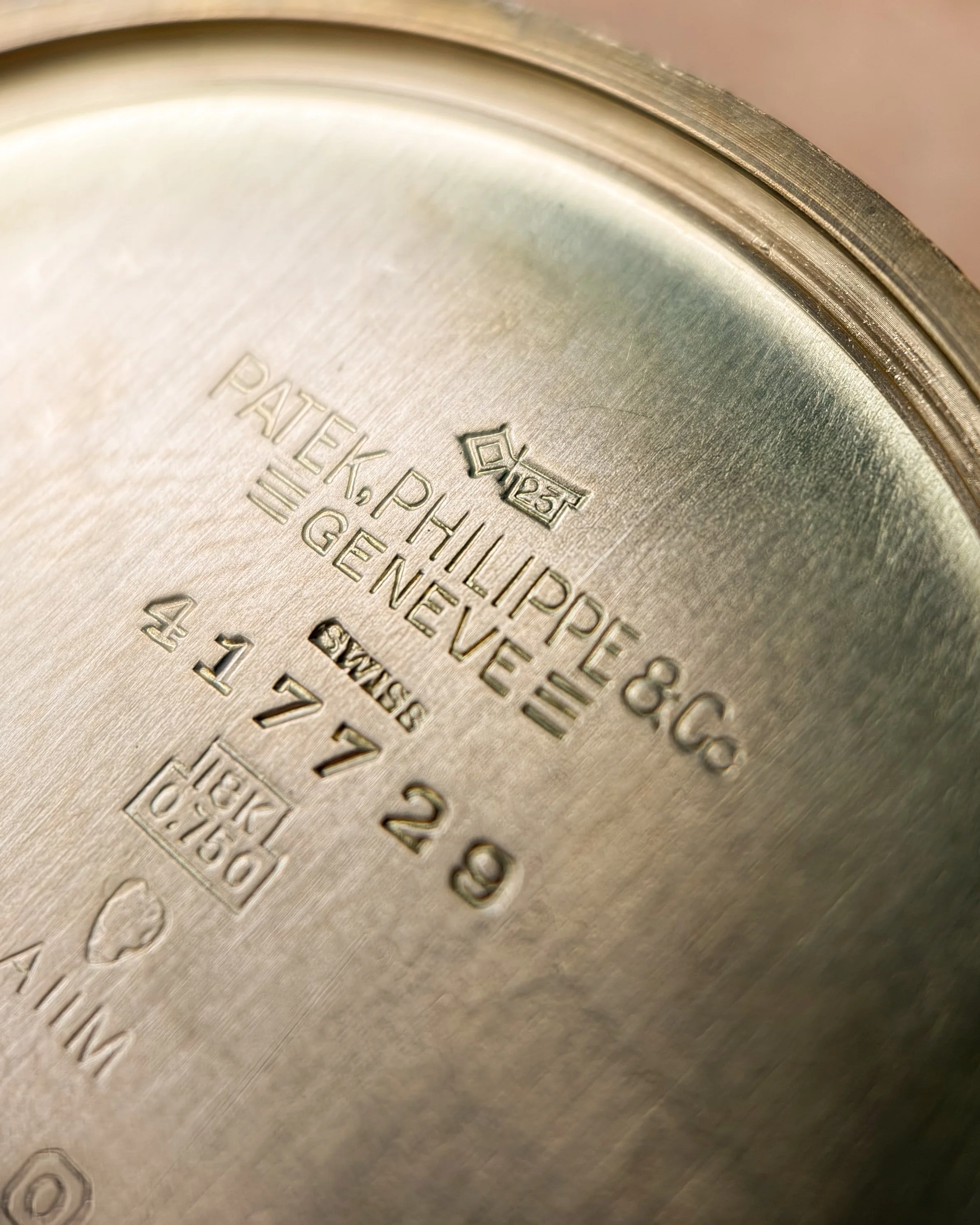 Circa 1937 Patek Philippe 663 Sector Dial Double Signed Boucheron 7.JPG