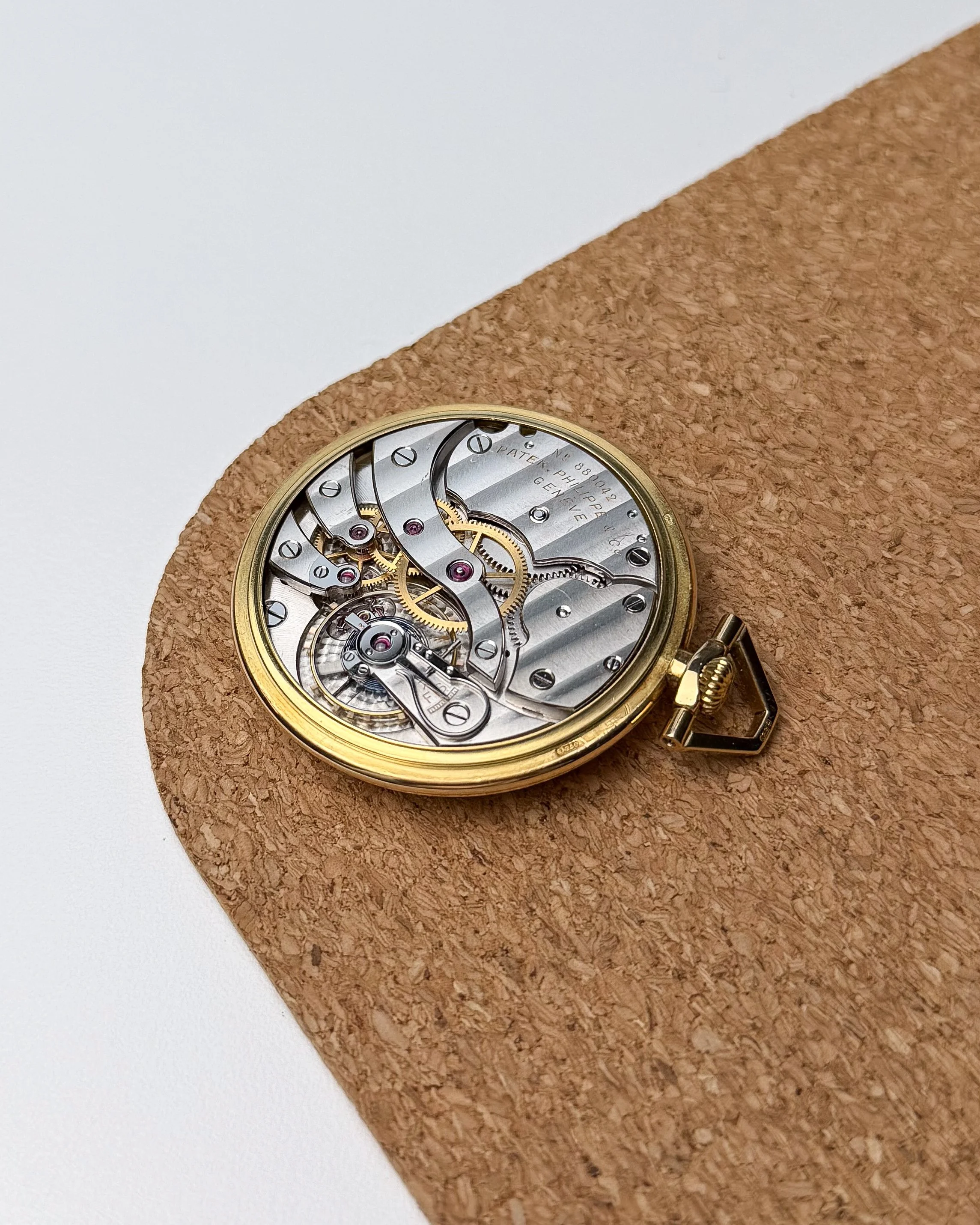 Circa 1937 Patek Philippe 663 Sector Dial Double Signed Boucheron 1.JPG