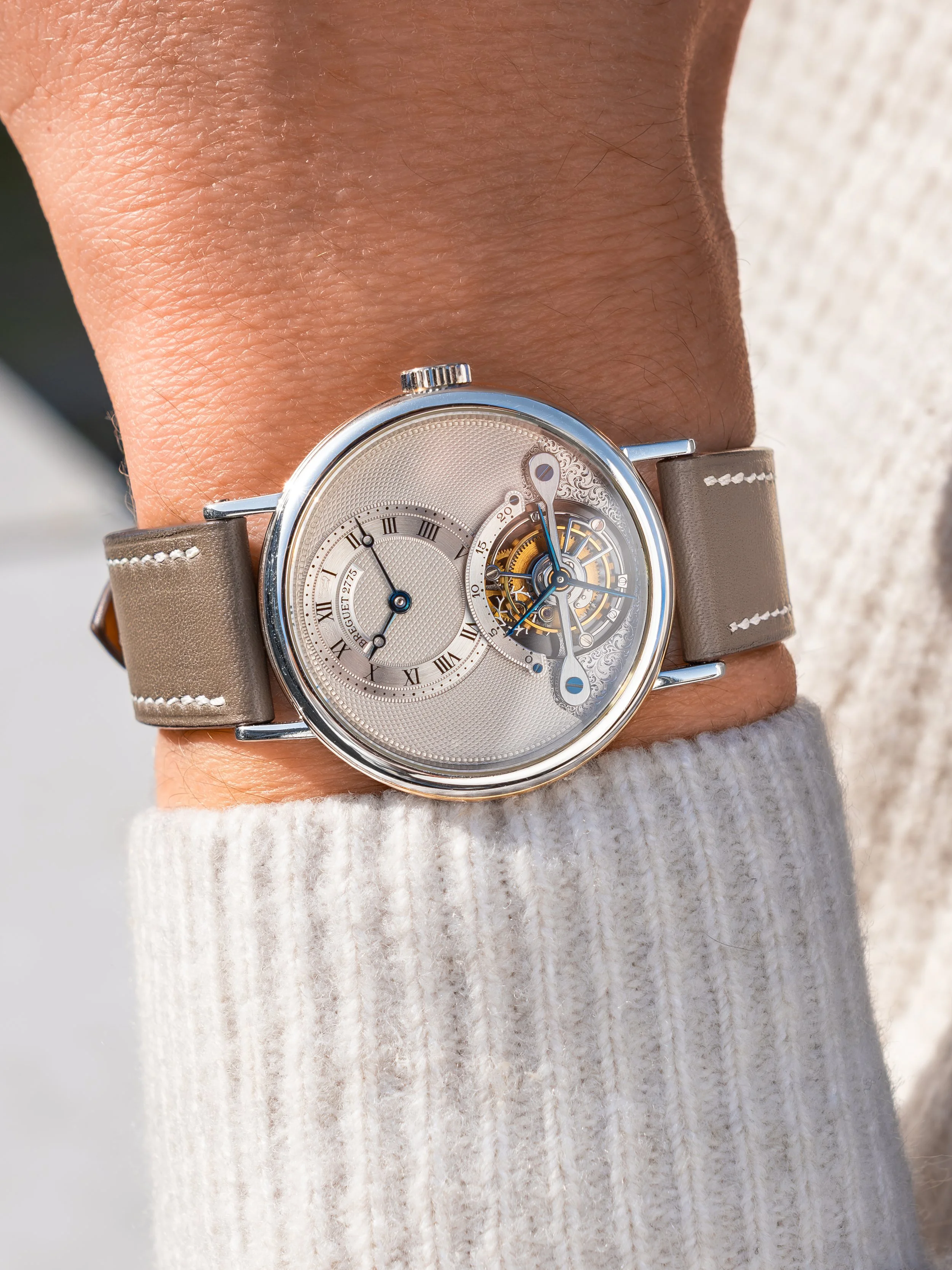 1993 Breguet Classique Tourbillon 3450 Platinum and Rose Gold With Breguet Extract  1.jpg