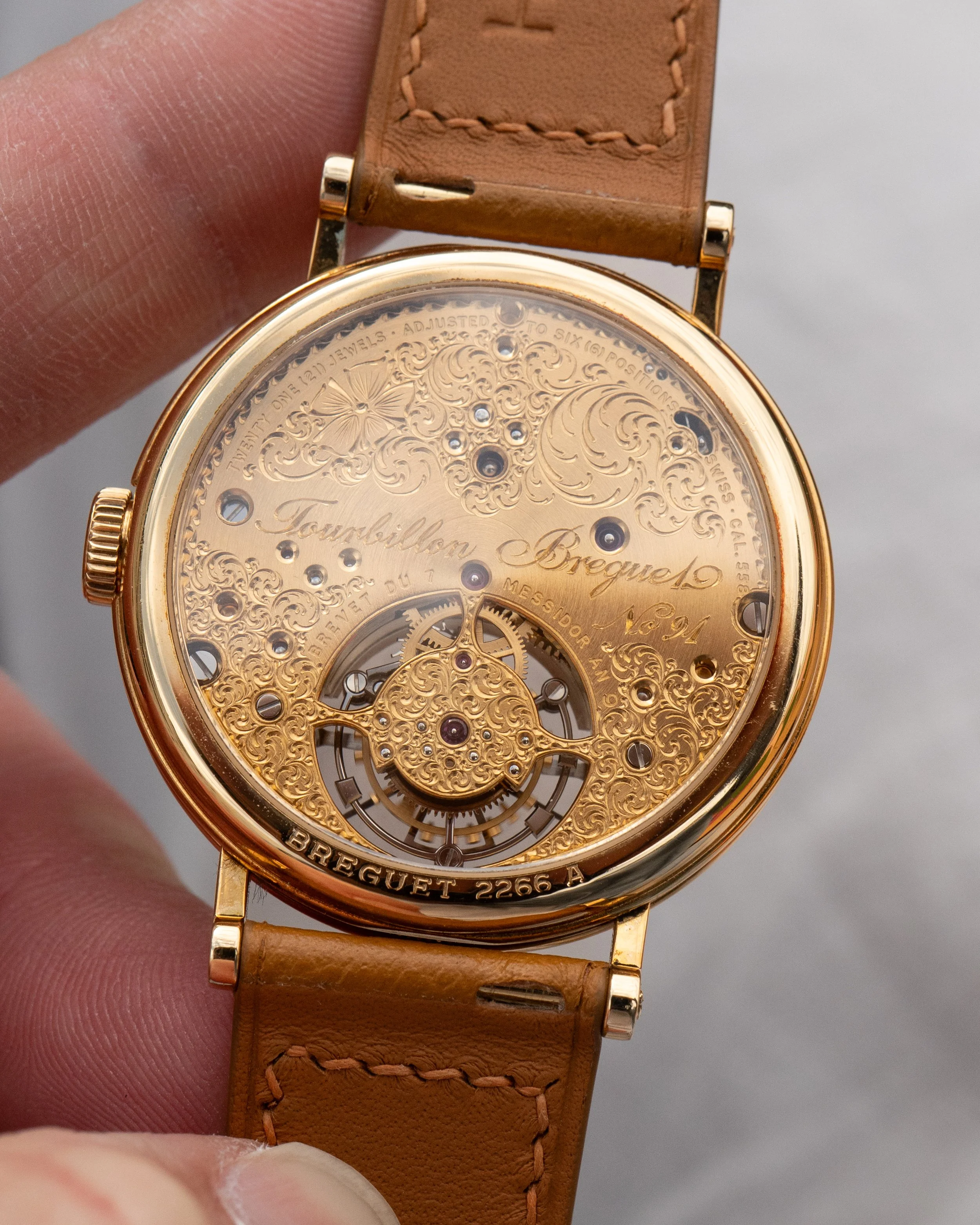 Circa 1990 Breguet Classique Tourbillon 3350BA With Papers 16.JPG