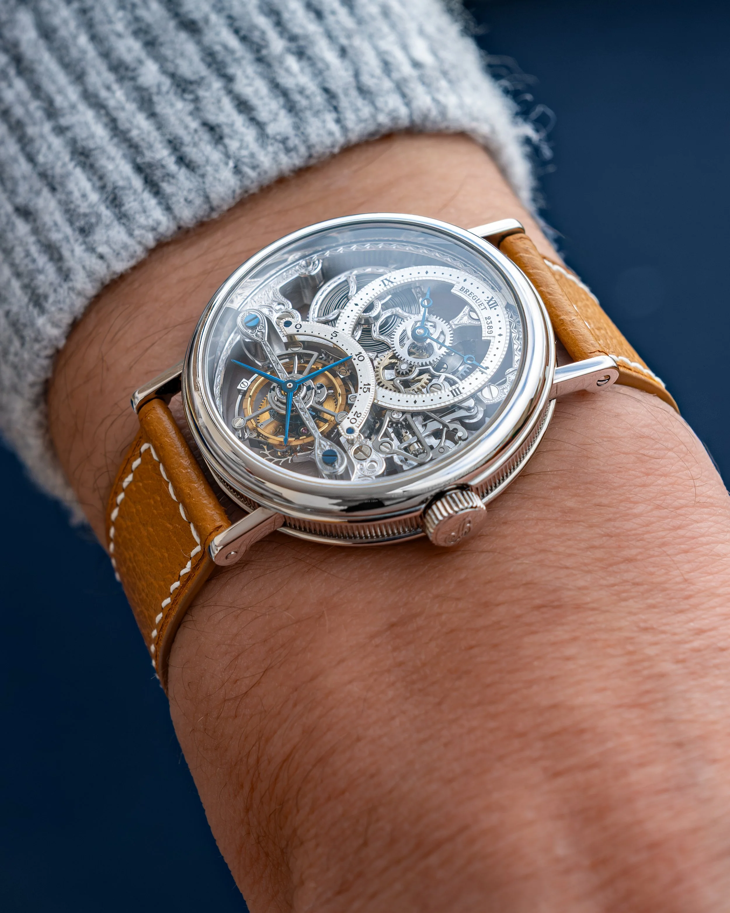 1990's Breguet Tourbillon 3355 White Gold Skeleton