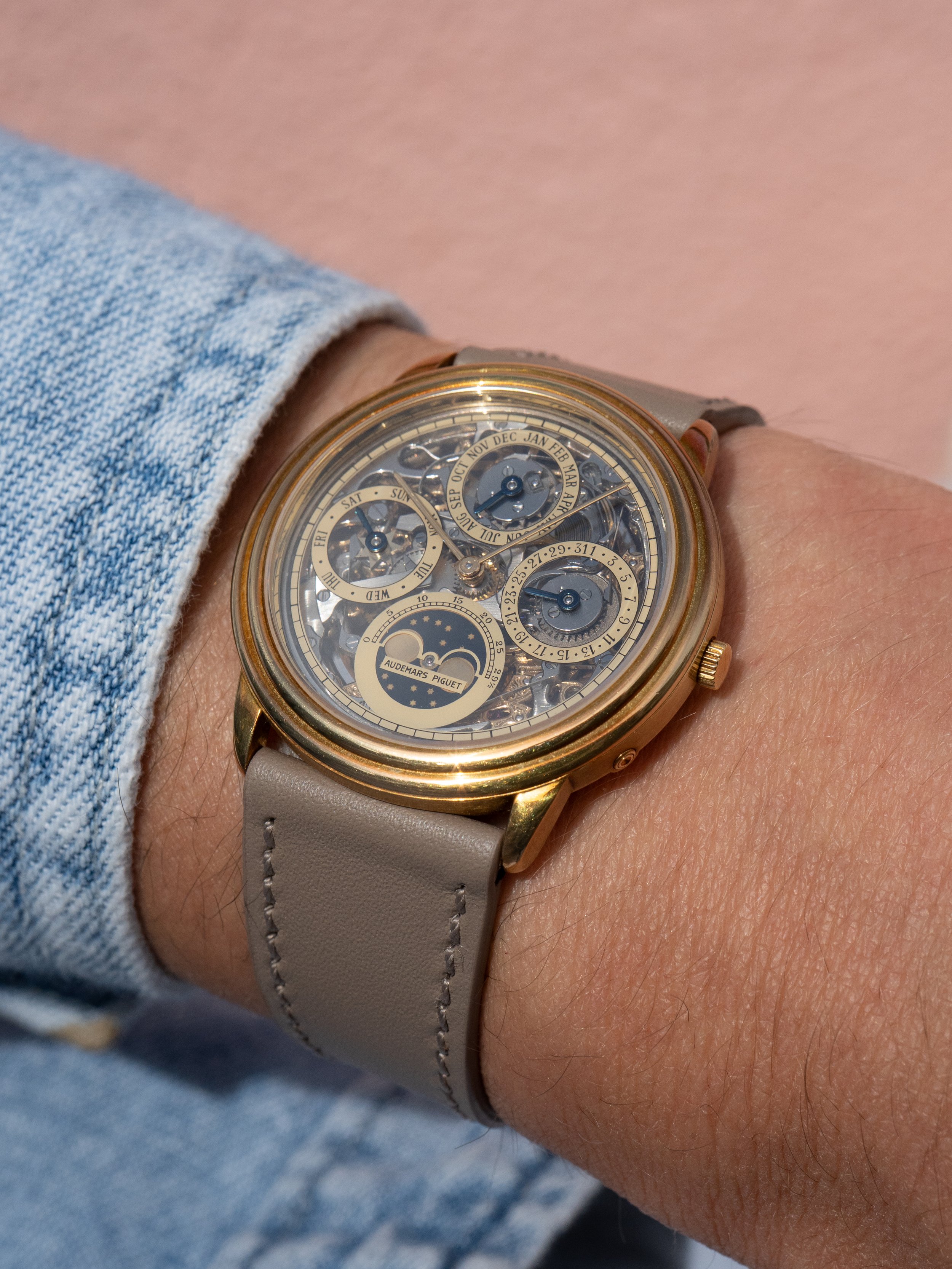 Circa 1990 Audemars Piguet Perpetual Calendar 25668BA With AP Extract And Blank Papers 13.JPG