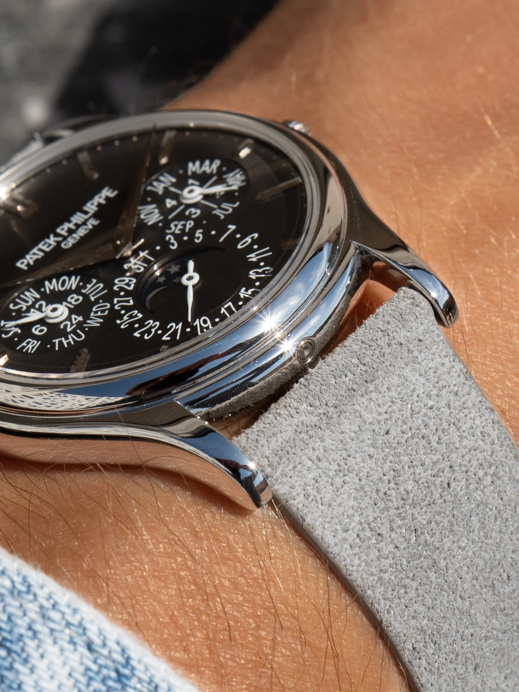 2018 Patek Philippe Perpetual Calendar 5140P Platinum Ft. Rare Grey Dial 5.JPG