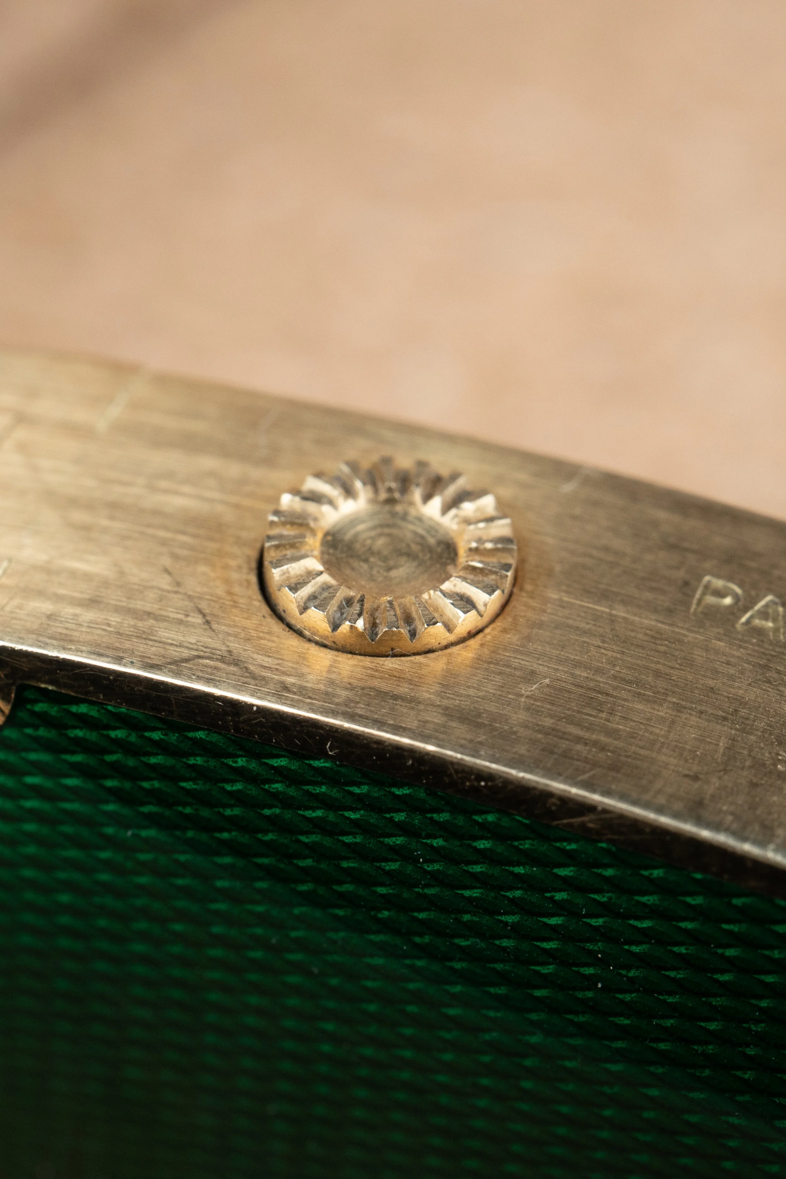 Circa 1975 Patek Philippe 9508 Enamel Lighter Khanjar Signed 10.JPG