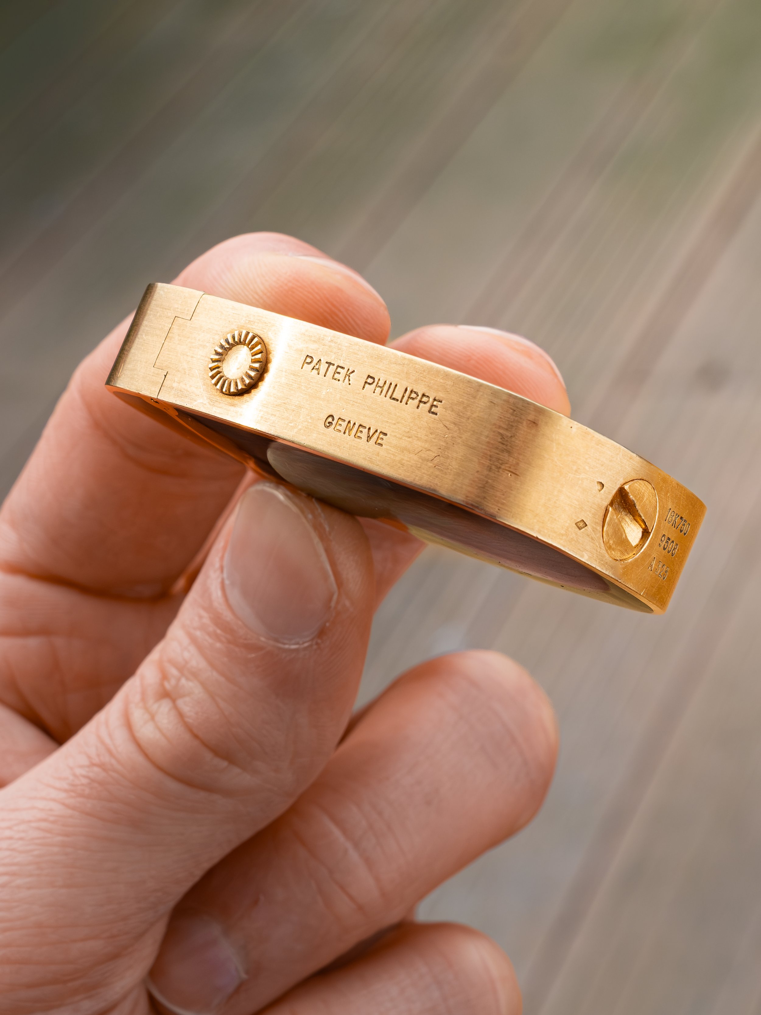 Circa 1975 Patek Philippe 9508 Enamel Lighter Khanjar Signed 3.jpg