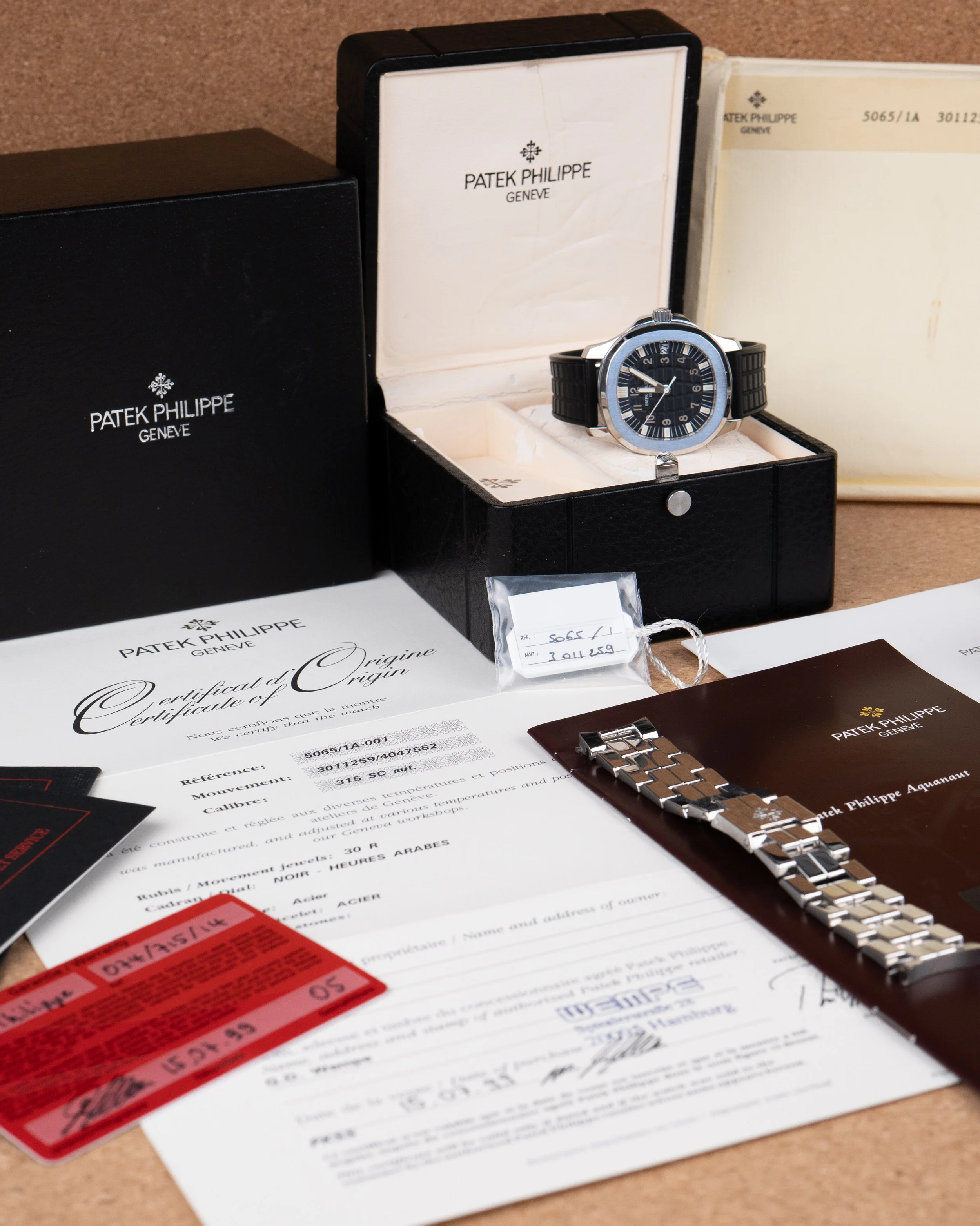 1999 Patek Philippe Aquanaut 5065:1A-001 Tritium Collector Set 15.JPG