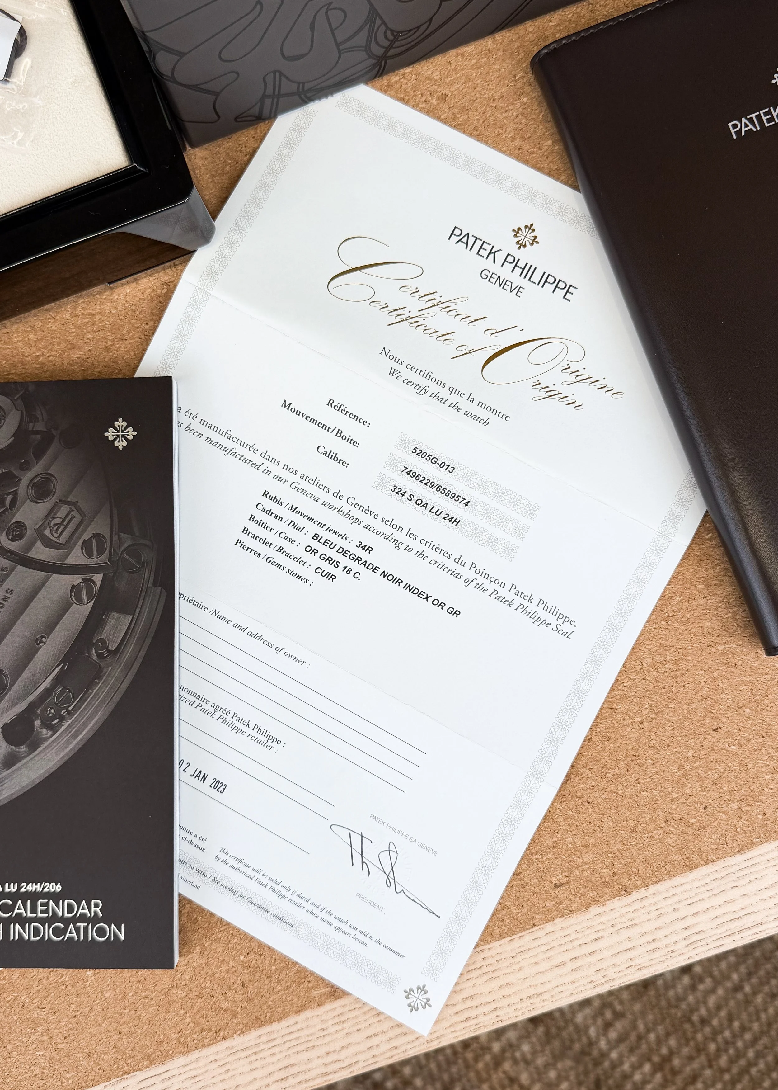 2023 Patek Philippe Annual Calendar 5205G White Gold Full Set With Extra Deployant 23.JPG