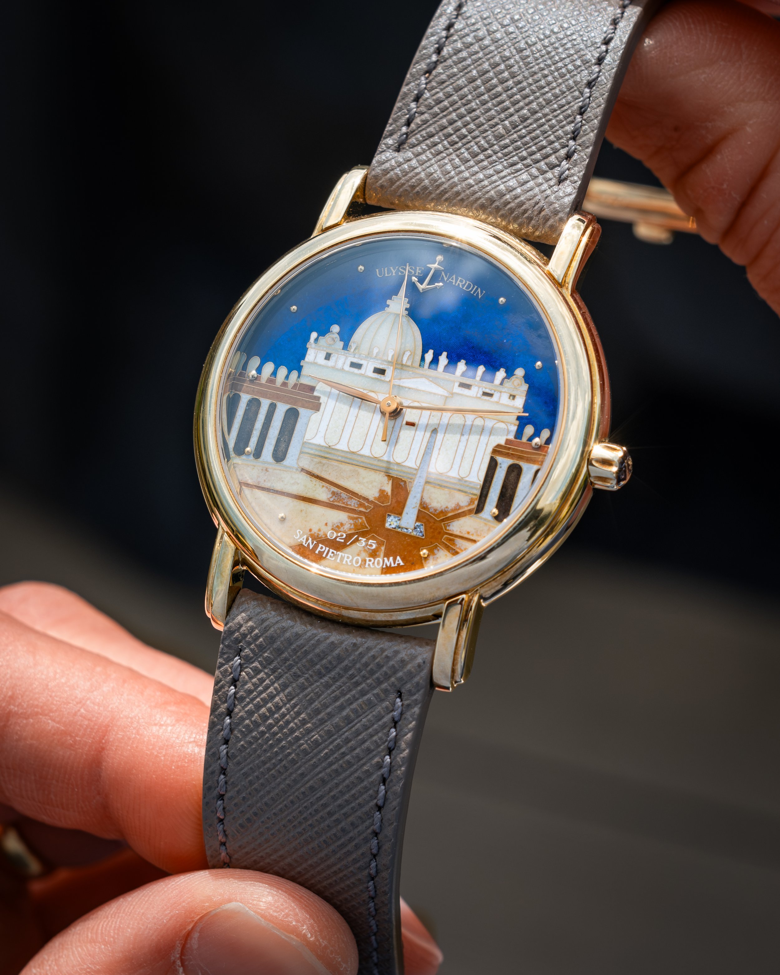 1990's Ulysse Nardin San Marco 131-77-9 San Pietro Roma Limited 35 Pieces 1.jpg