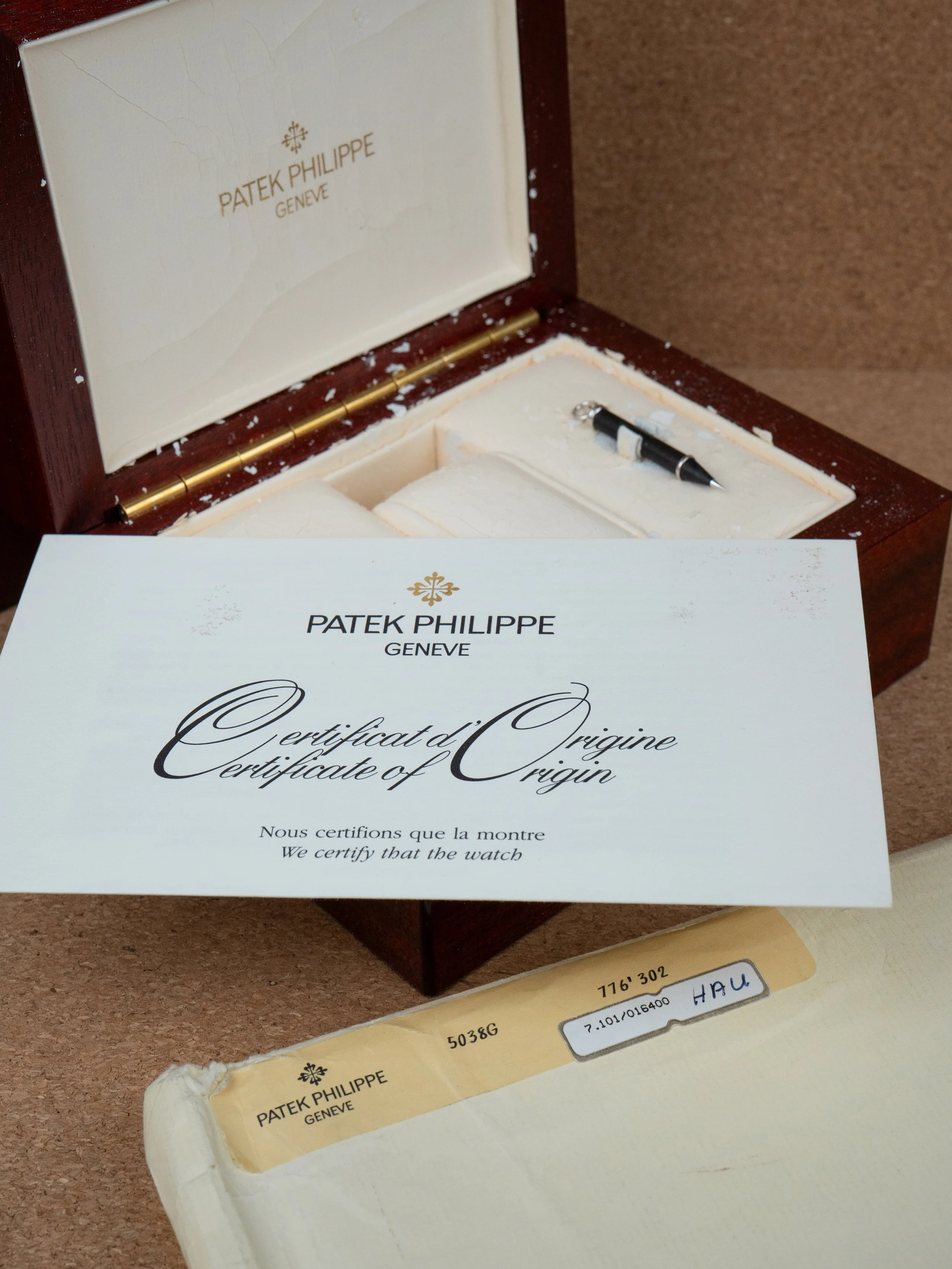 1997 Patek Philippe Perpetual Calendar 5038G White Gold Full Set  10.JPG