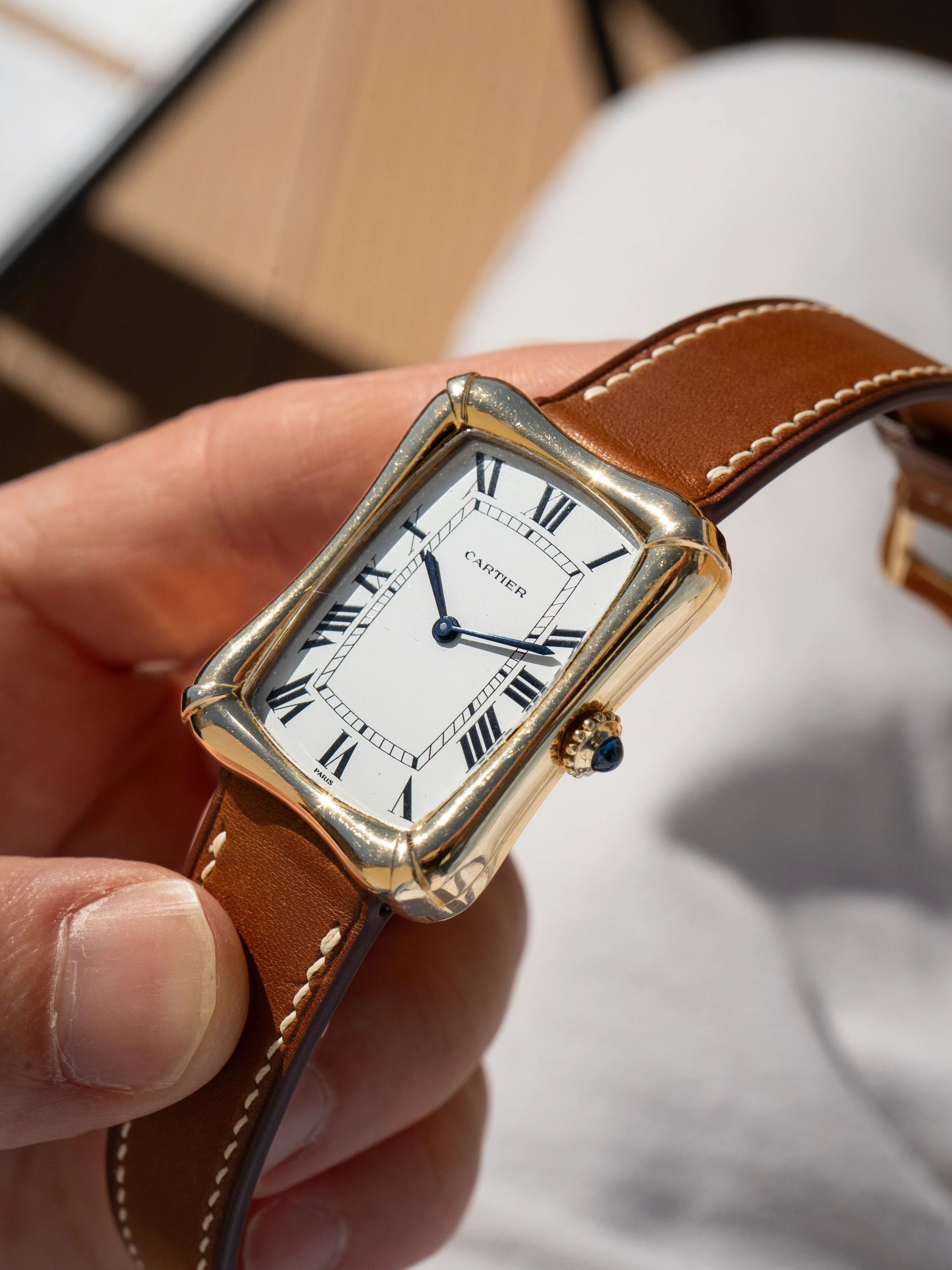 1970's Cartier Coussin Bamboo Jumbo 78102 5.JPG