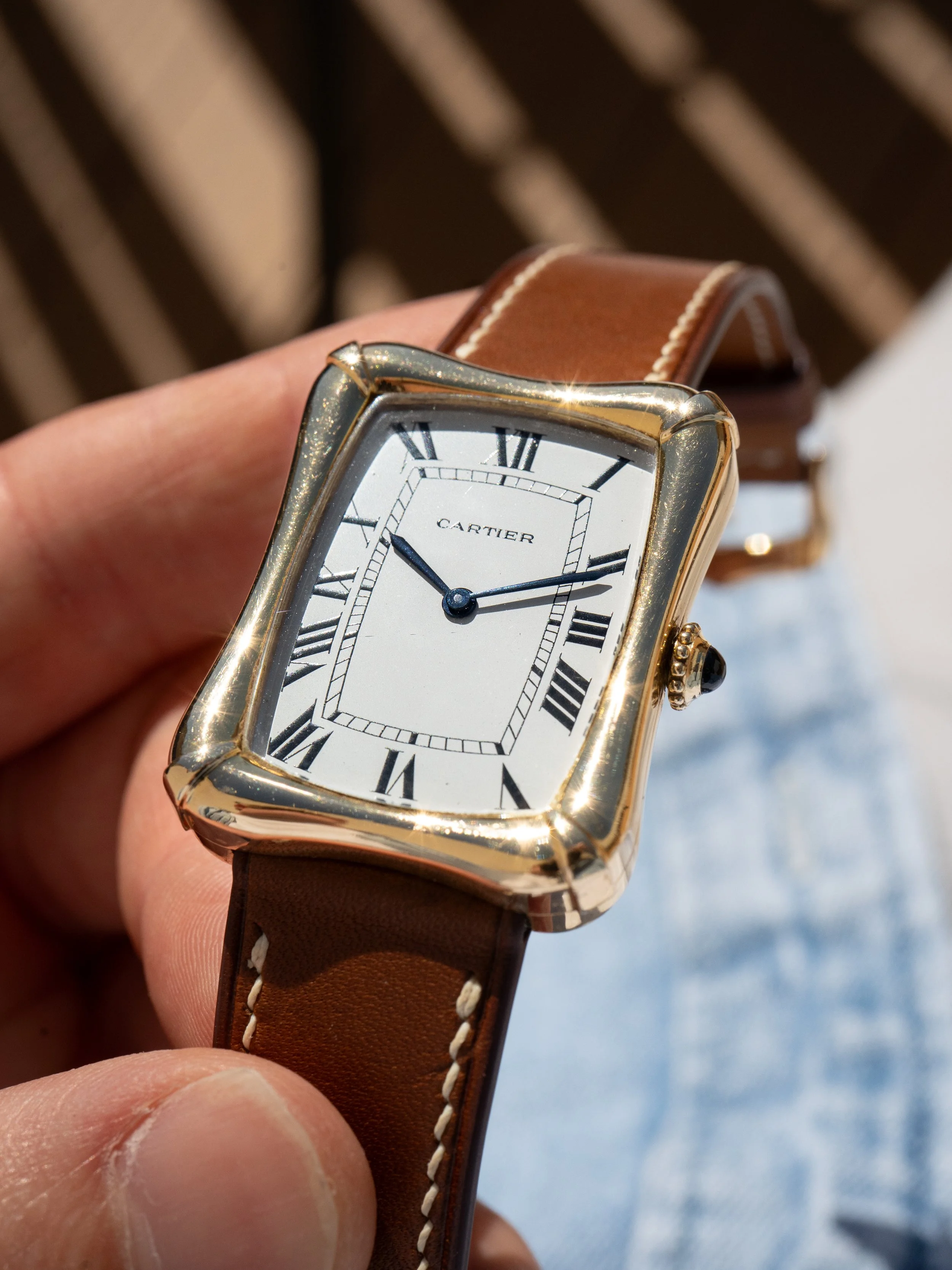 1970's Cartier Coussin Bamboo Jumbo 78102 4.JPG