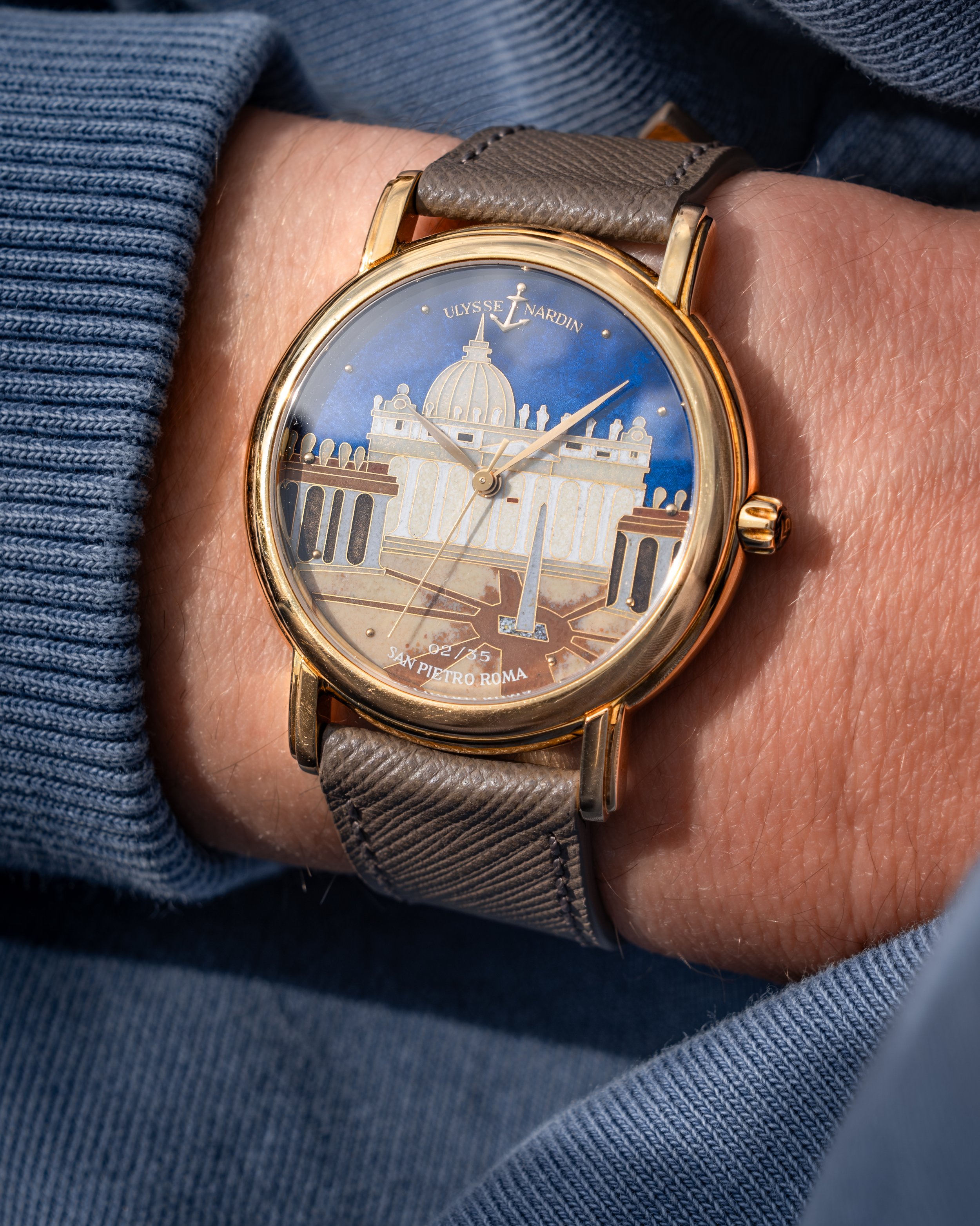 1990's Ulysse Nardin San Marco 131-77-9 San Pietro Roma Limited 35 Pieces 2.jpg
