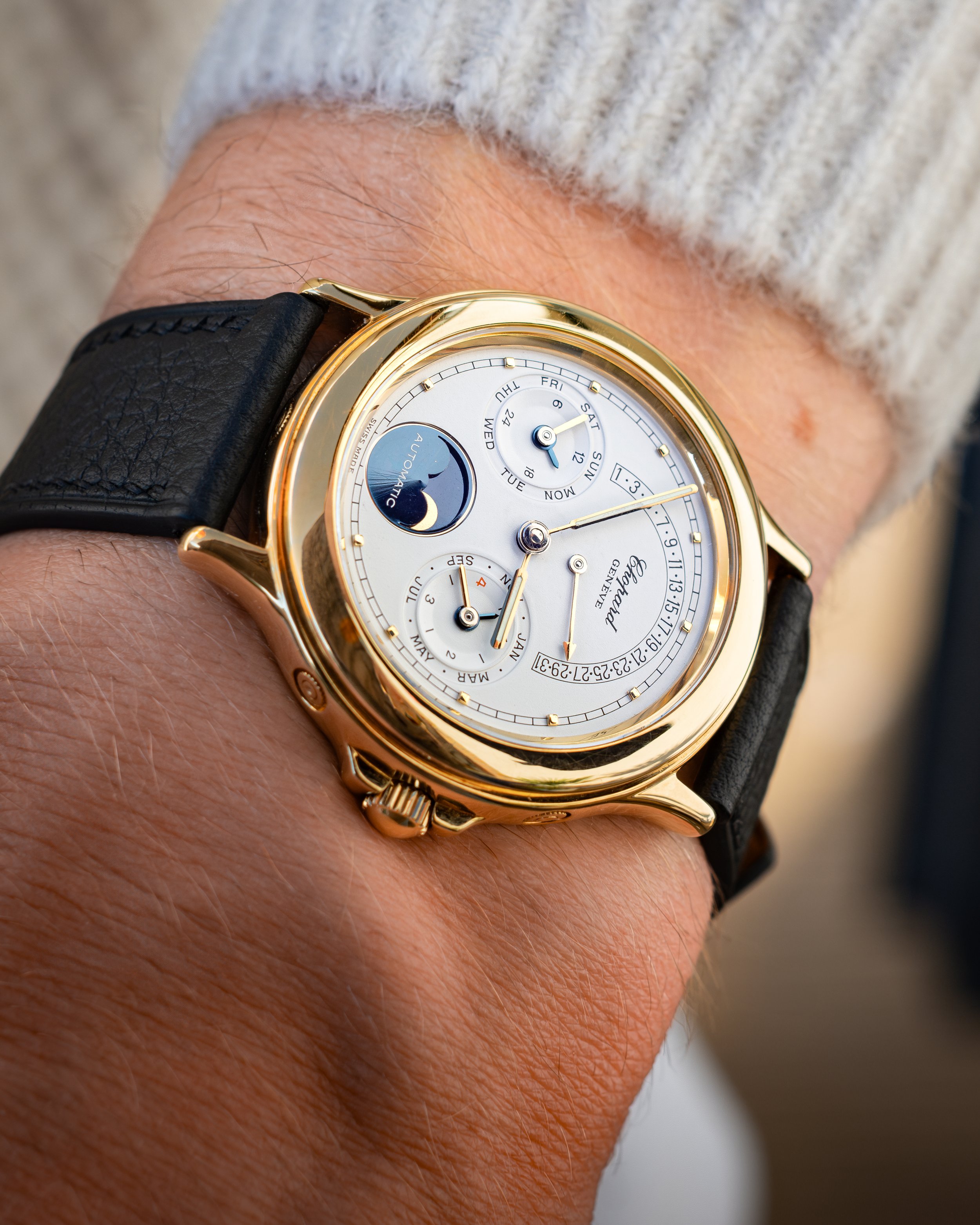 1990's Chopard Luna D'Oro 1206 w: Papers 1.jpg