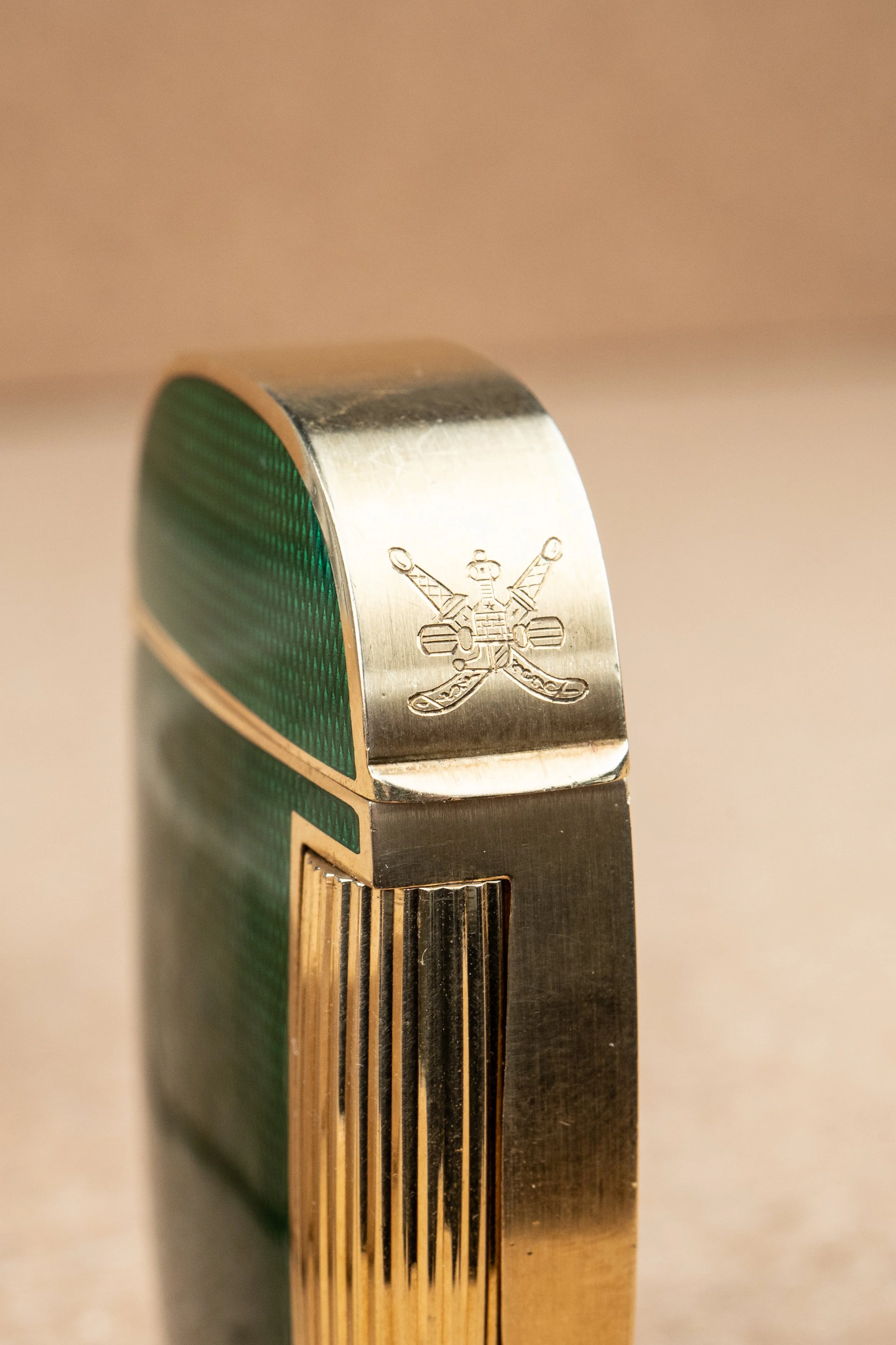 Circa 1975 Patek Philippe 9508 Enamel Lighter Khanjar Signed 11.JPG