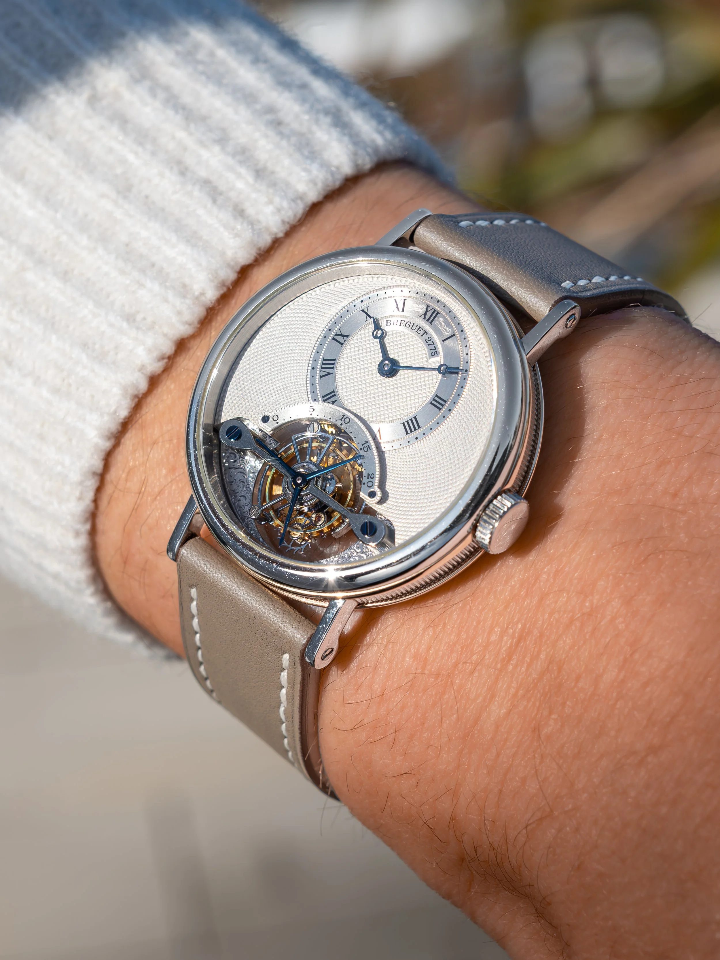 1993 Breguet Classique Tourbillon 3450 Platinum and Rose Gold With Breguet Extract  3.jpg