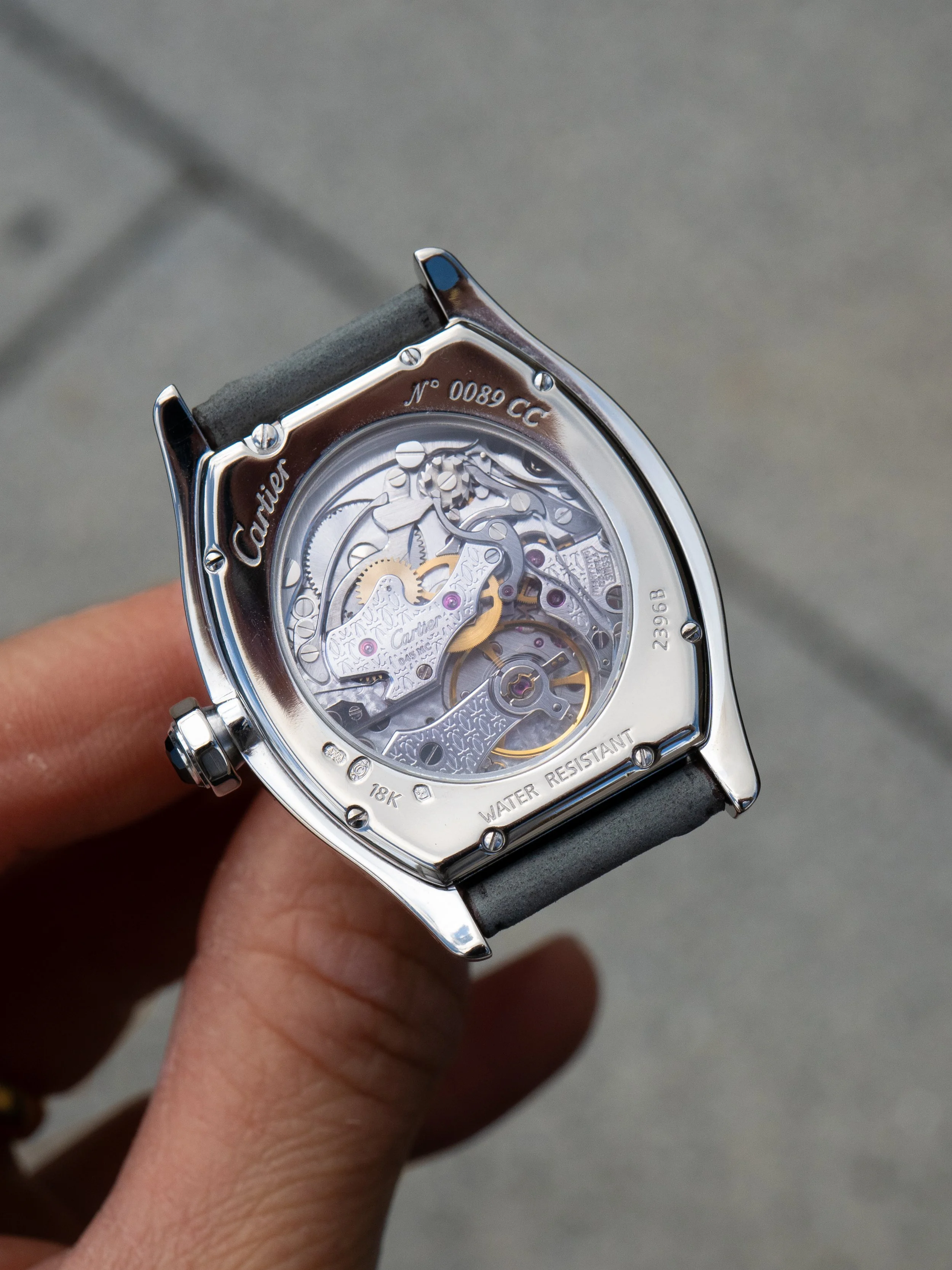 2002 Cartier Tortue CPCP Monopoussoir Chronograph 2396 Full Set 15.JPG