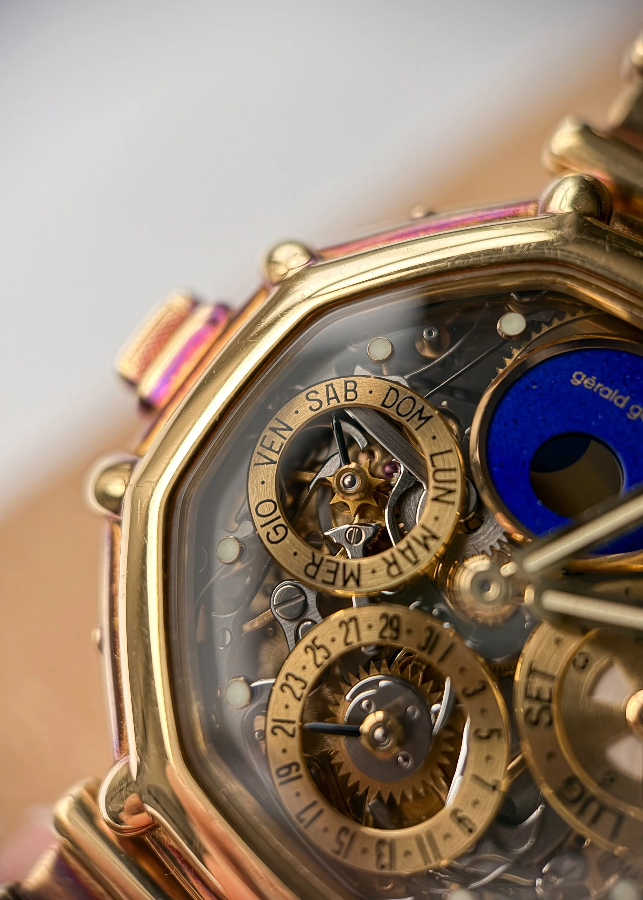 1990's Gerald Genta Minute Repeater Perpetual Calendar 3019 Ft. Crazy Patina 5.JPG