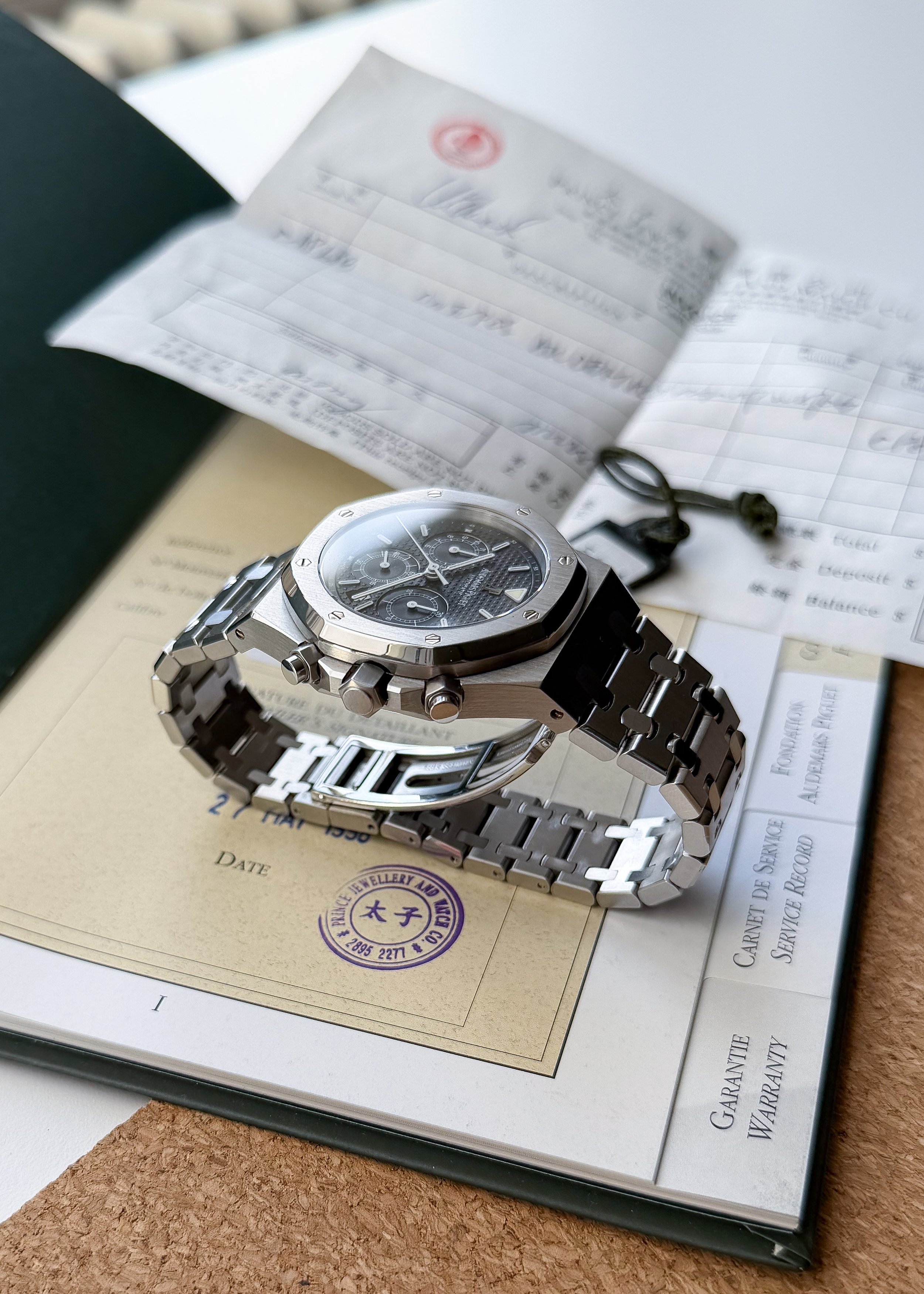 1998 Audemars Piguet Chronograph ‘Kasparov’ 25860ST MK1 Full Set 12.JPG