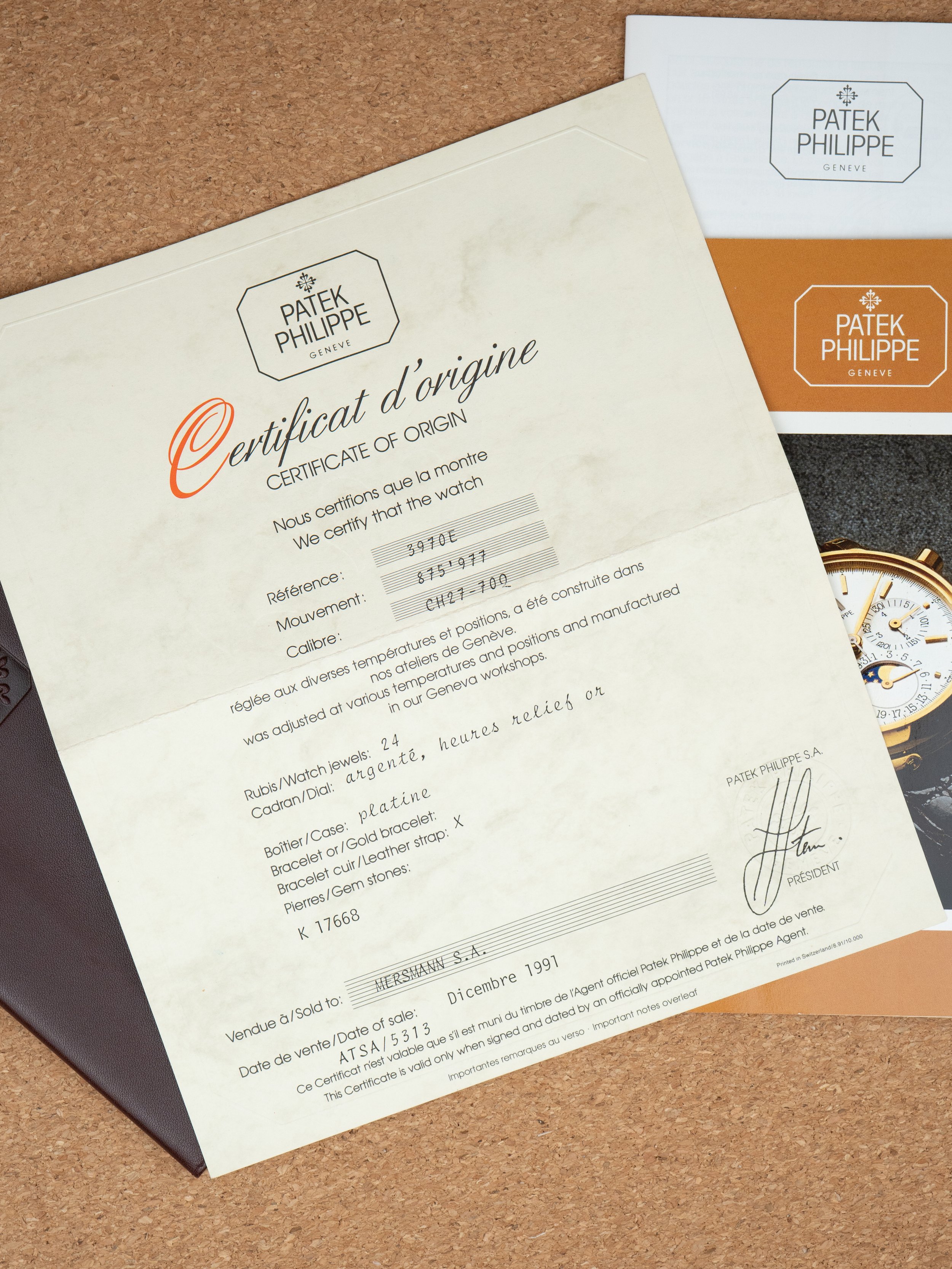 1991 Patek Philippe Perpetual Calendar Chronograph 3970 Platinum 'Second-Series' Box And Papers 1.JPG