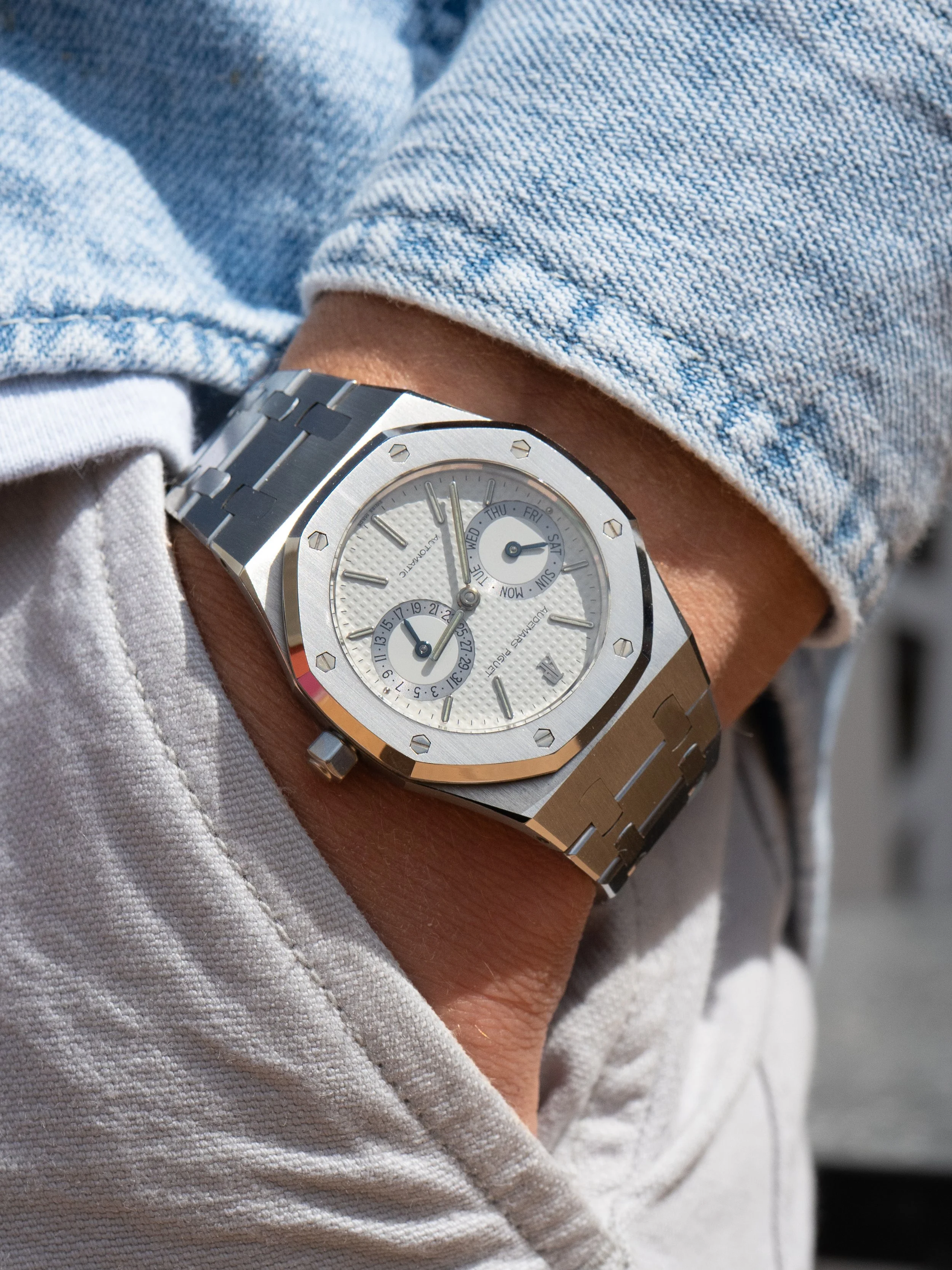 Early 1990’s Audemars Piguet Royal Oak Day Date 25572ST ‘The Owl’ 1.JPG