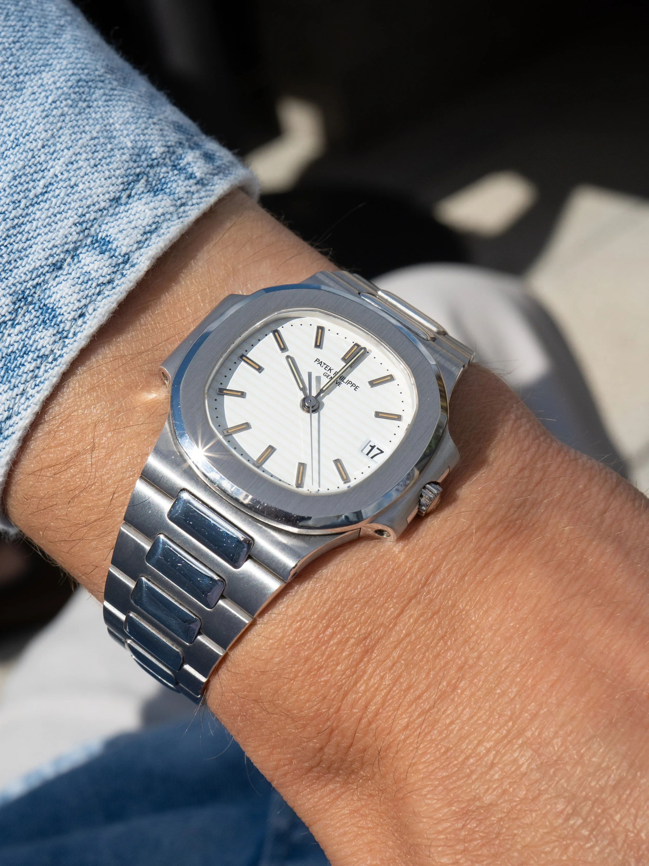 1999 Patek Philippe Nautilus 3800G White Gold Full Collector Set 12.JPG