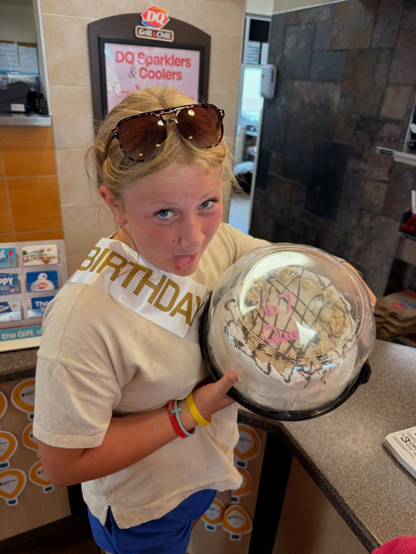 🎂 12 never looked so&hellip;. joyful, spunky, funny, athletic, kindhearted, adventurous, resilient, encouraging, creative, authentic, determined, and radiant&mdash;and you make our lives brighter every single day. &hearts;️ Love you, Tessa Lee.