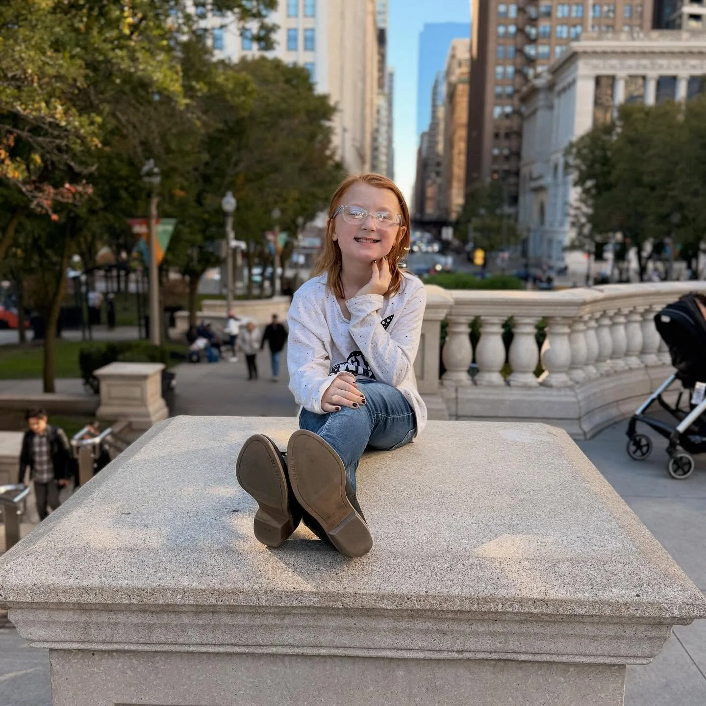 8 yrs of sunshine today ☀️ some days you get a little sunburned (put some aloe on it), but most days you&rsquo;re  delighted to sit in her warmth. 💛 Happiest Bday, Jojo! #babygirl #happybirthday #girlmom