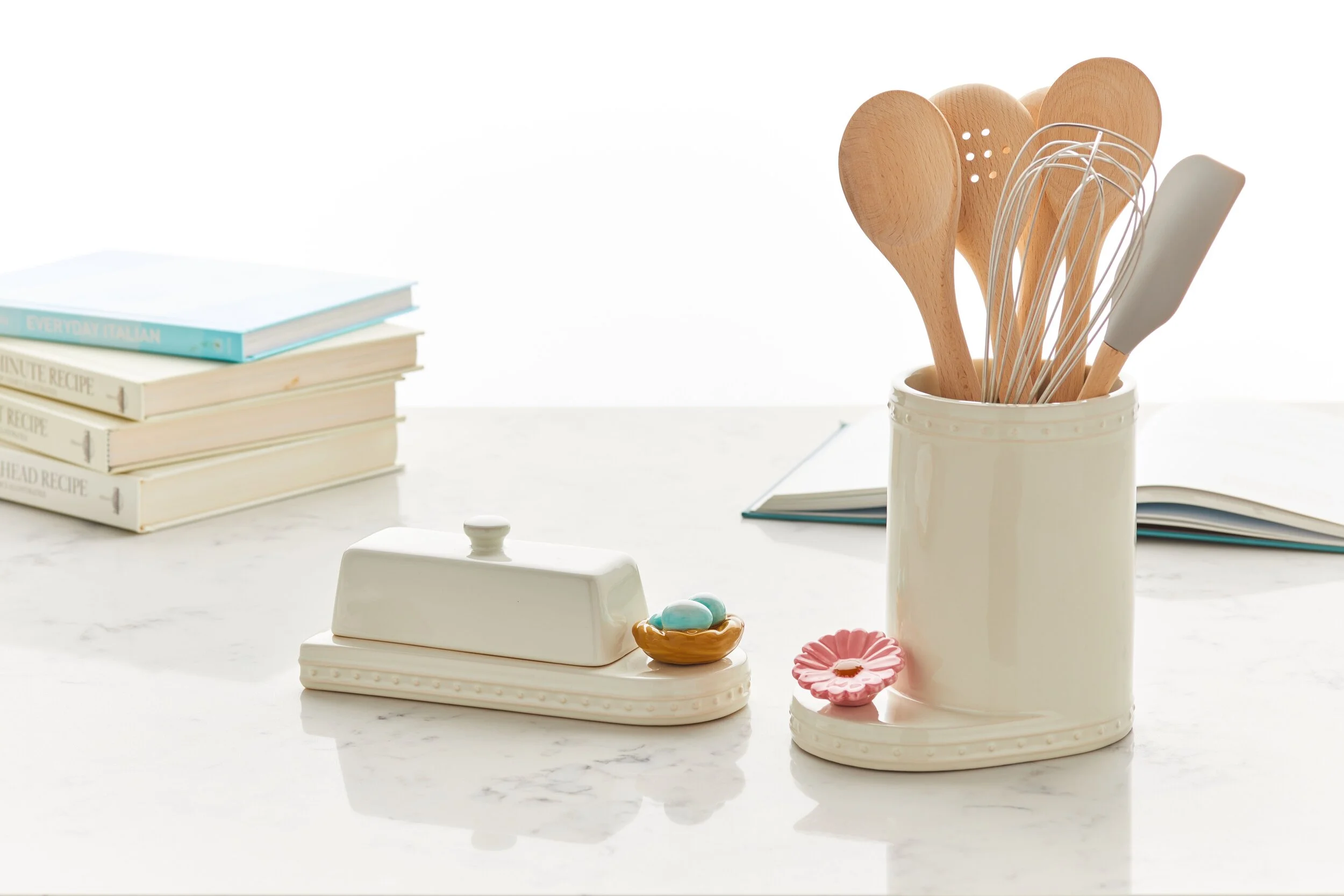 Nora Fleming Pinstripes Utensil Crock — SaraBoo Creek