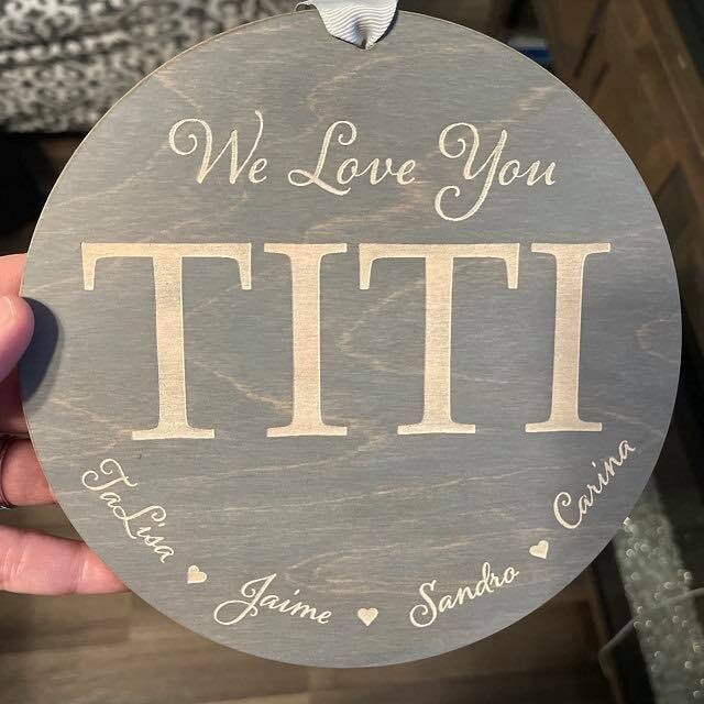 National Aunts Day is July 26th! Thanks TaLisa for sharing

&ldquo;I love love love this piece! Perfect for Mother&rsquo;s Day!! Delivery was so fast and arrived right on time.&rdquo; -TaLisa