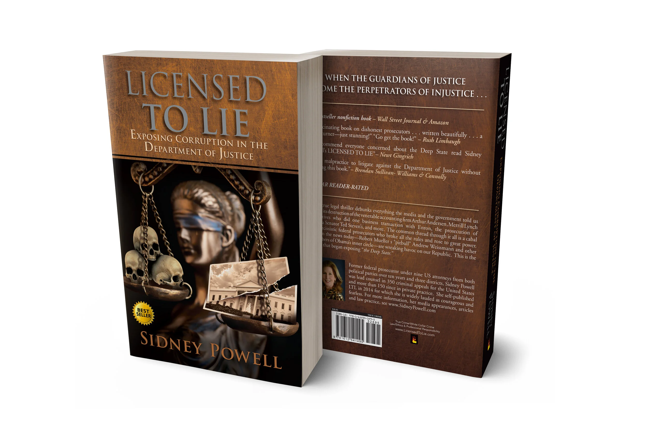 LICENSED TO LIE: Exposing Corruption in the Department of Justice (Second Edition Paperback)