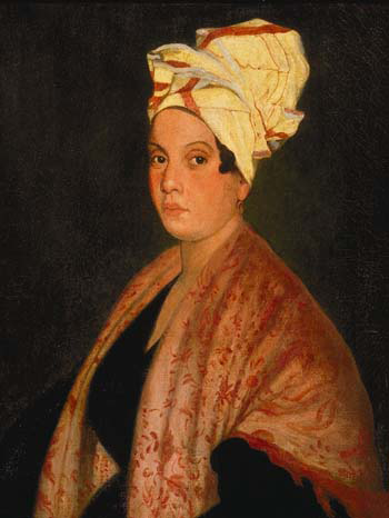A portrait of Marie Laveau