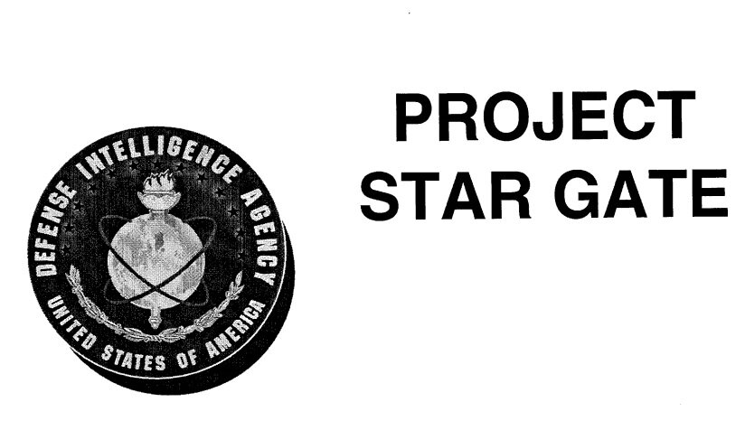 Cover of the Project Stargate briefing.