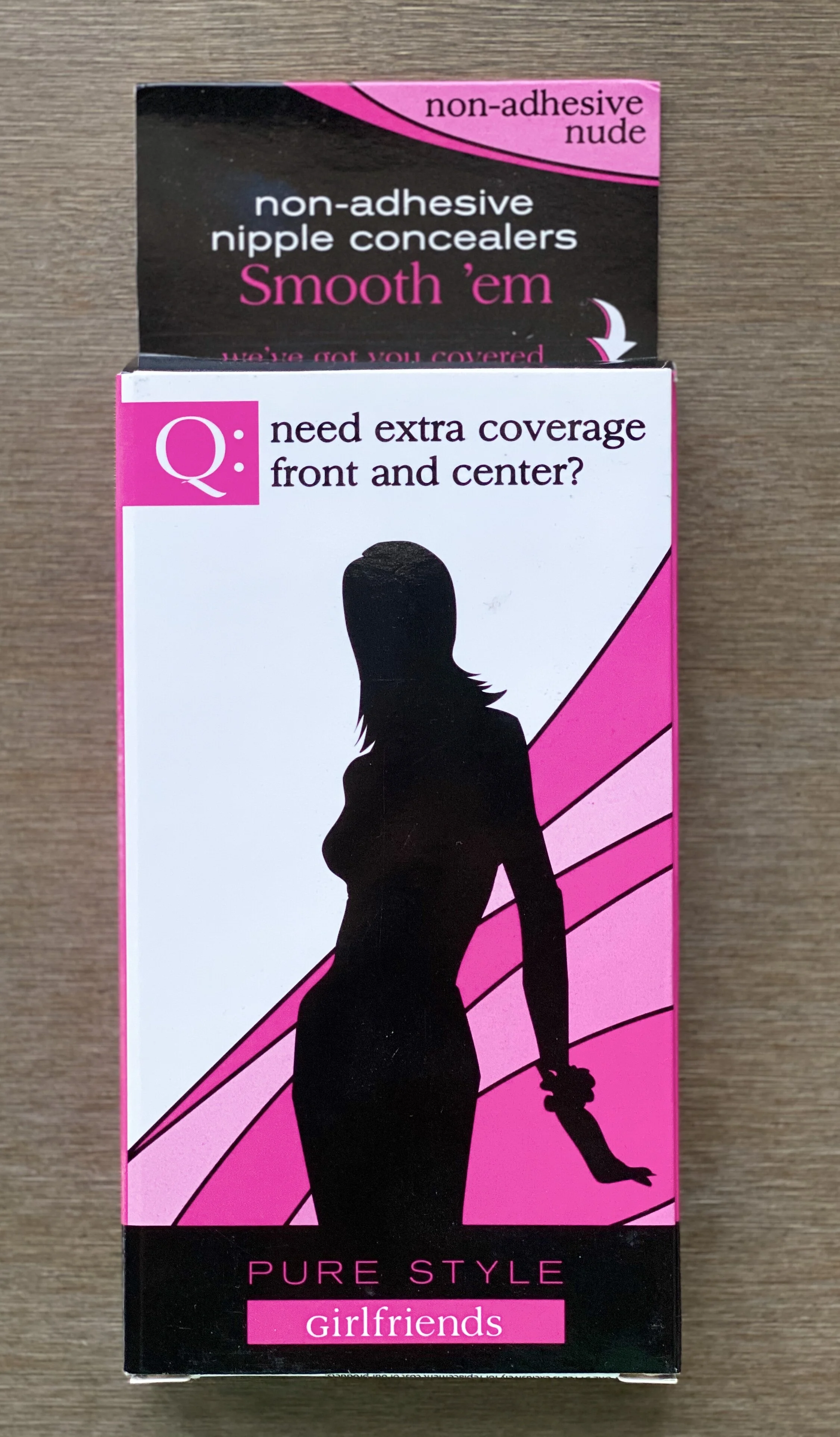 Pure Style Girlfriends - Smooth'em Non-Adhesive Nipple Covers