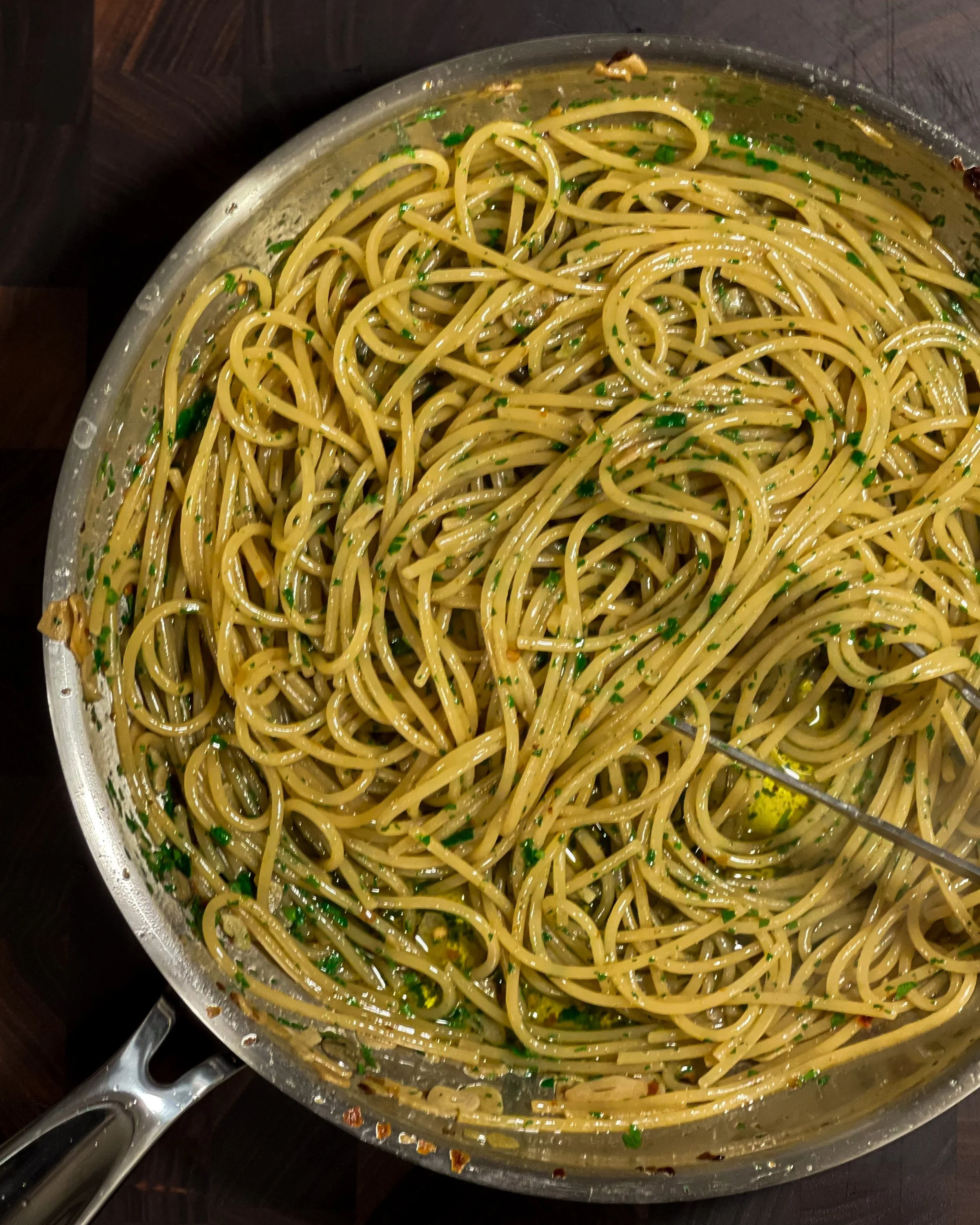 Aglio e Olio — Cooking with Rocco
