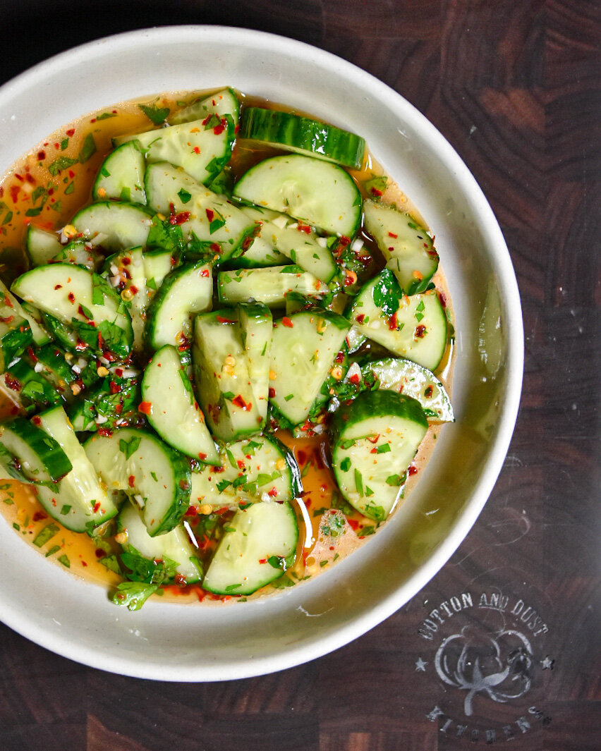 Cucumber Shrimp Salad - Kitchen Skip