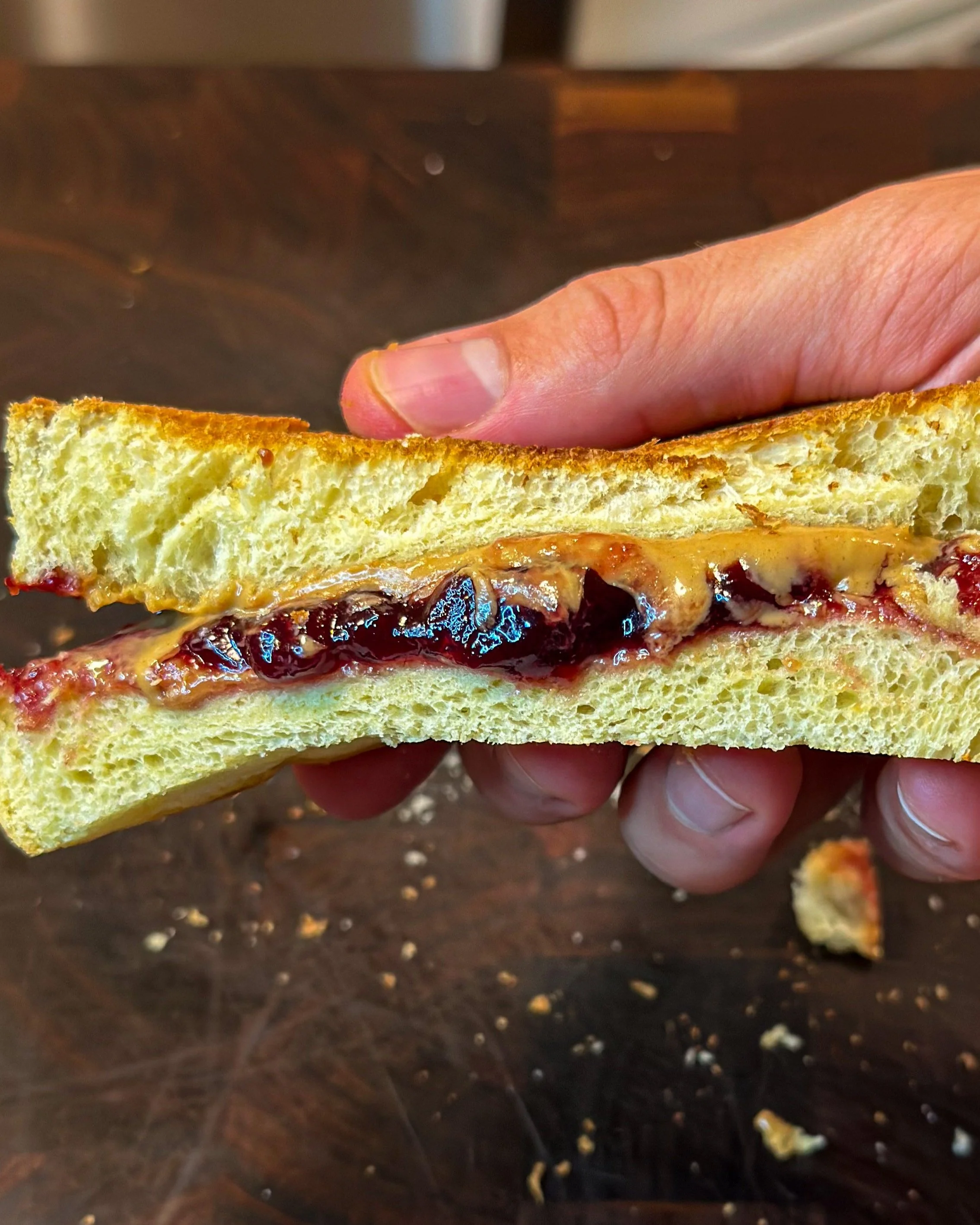Air Fried Peanut Butter and Jelly — Cooking with Rocco