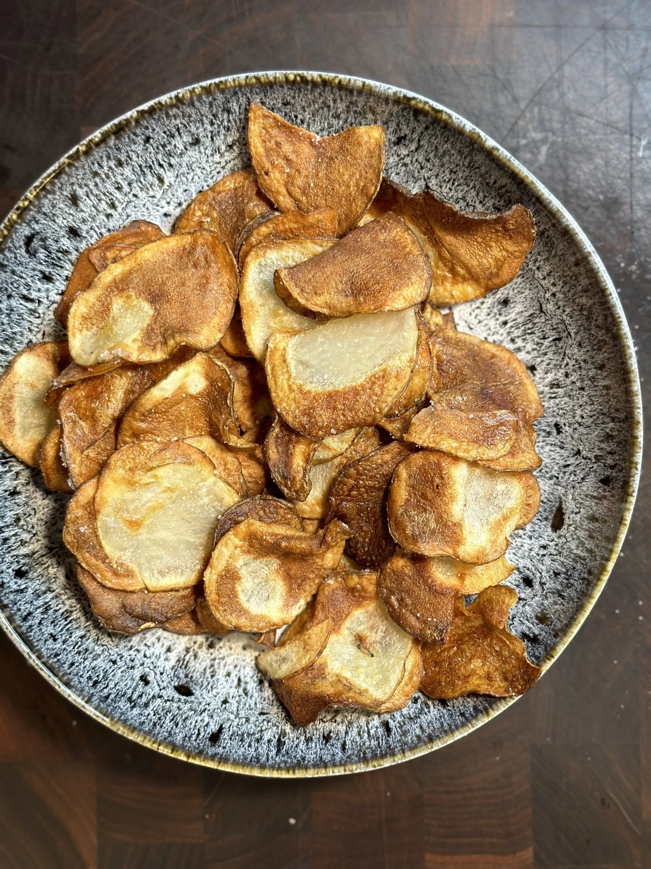 Air Fried Potato Chips — Cooking with Rocco