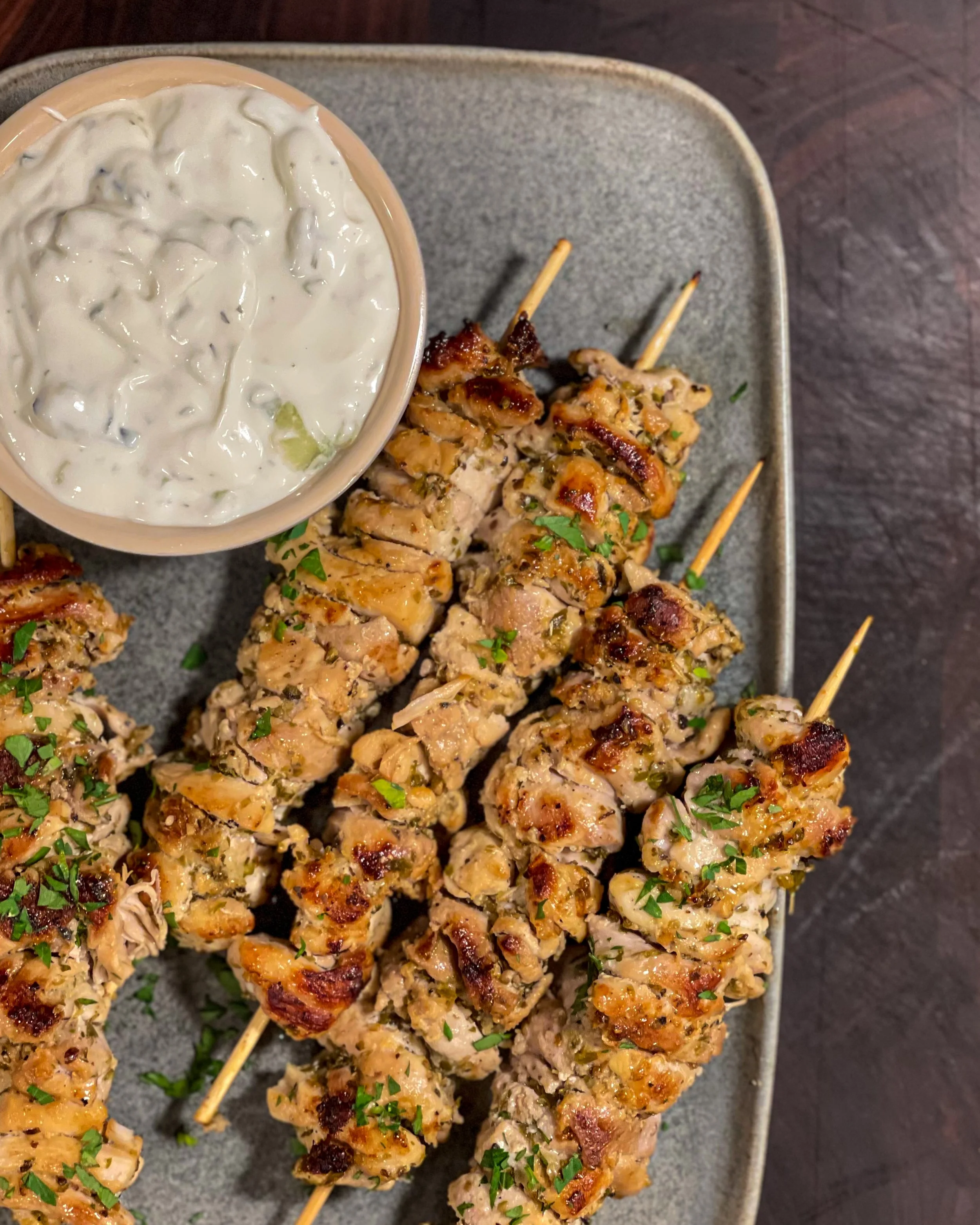 Chicken Souvlaki — Cooking with Rocco