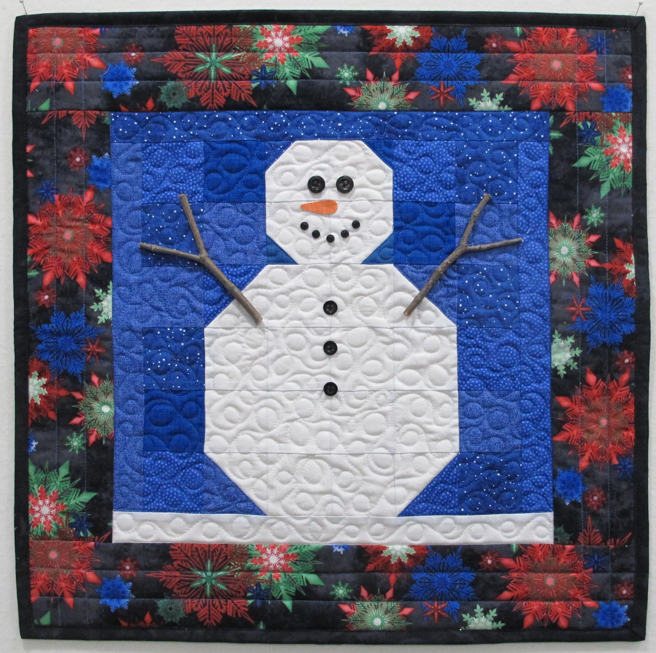 January Block- Snowman