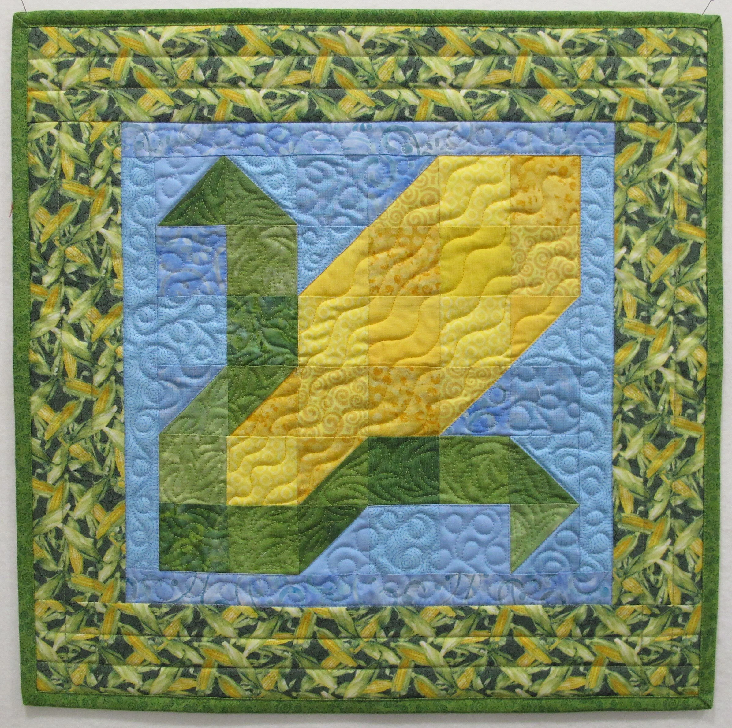 August Block- Ear of Corn